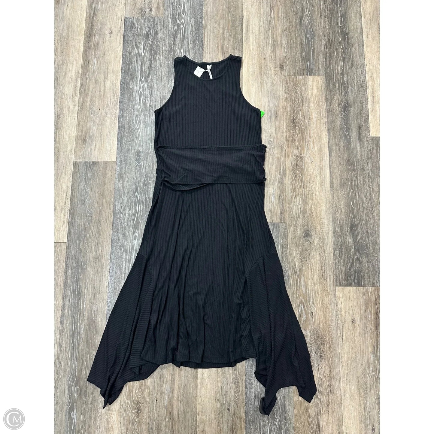 Dress Casual Maxi By Anthropologie In Black, Size: L