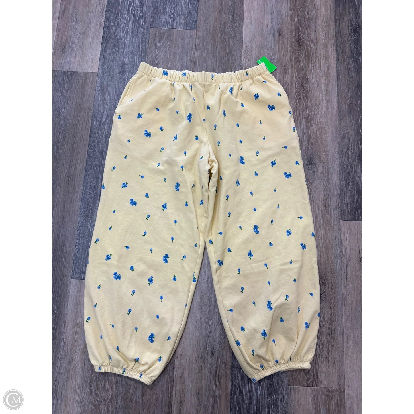 Pants Lounge By Wild Fable In Yellow, Size: L