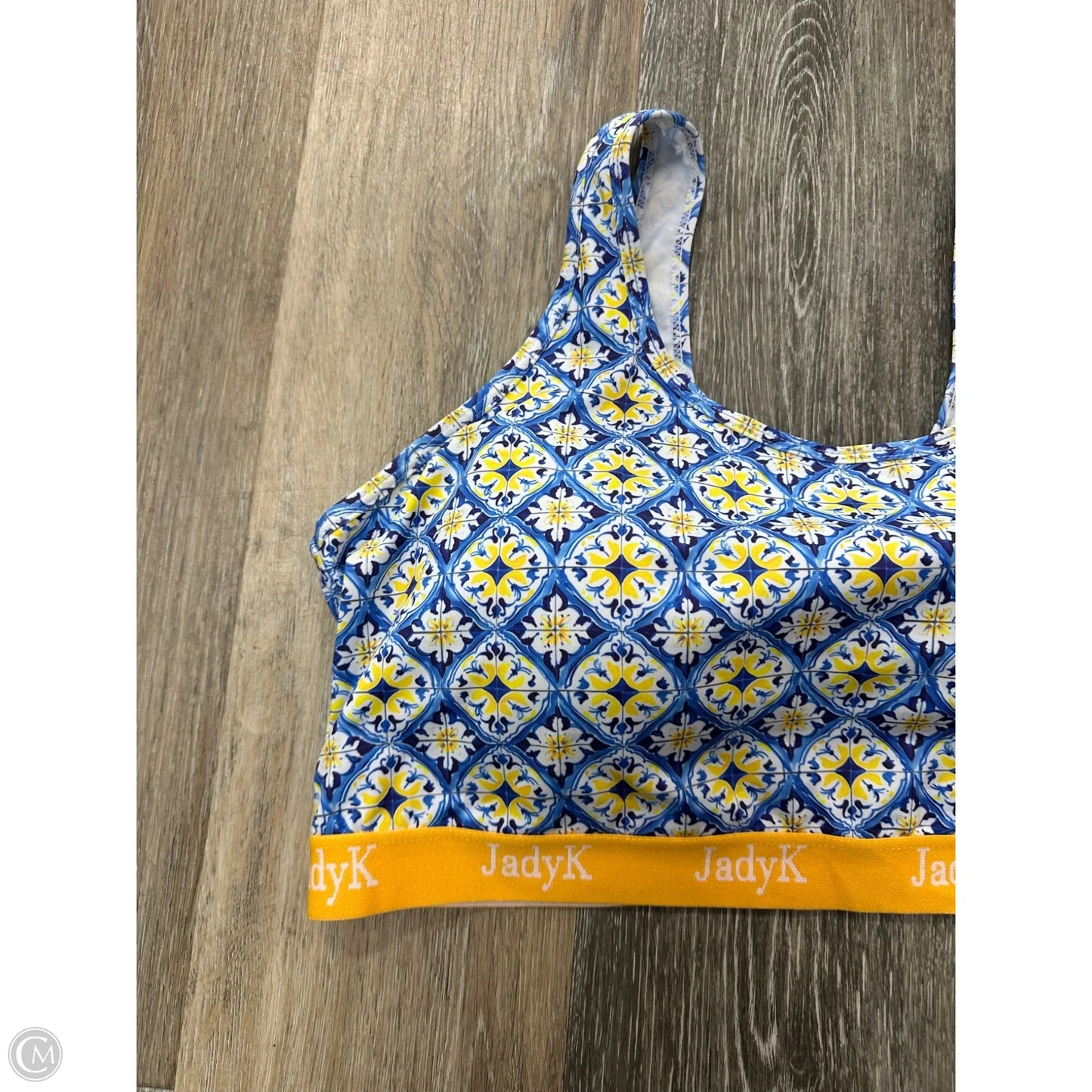 Athletic Bra By Jady K In Blue, Size: 1x