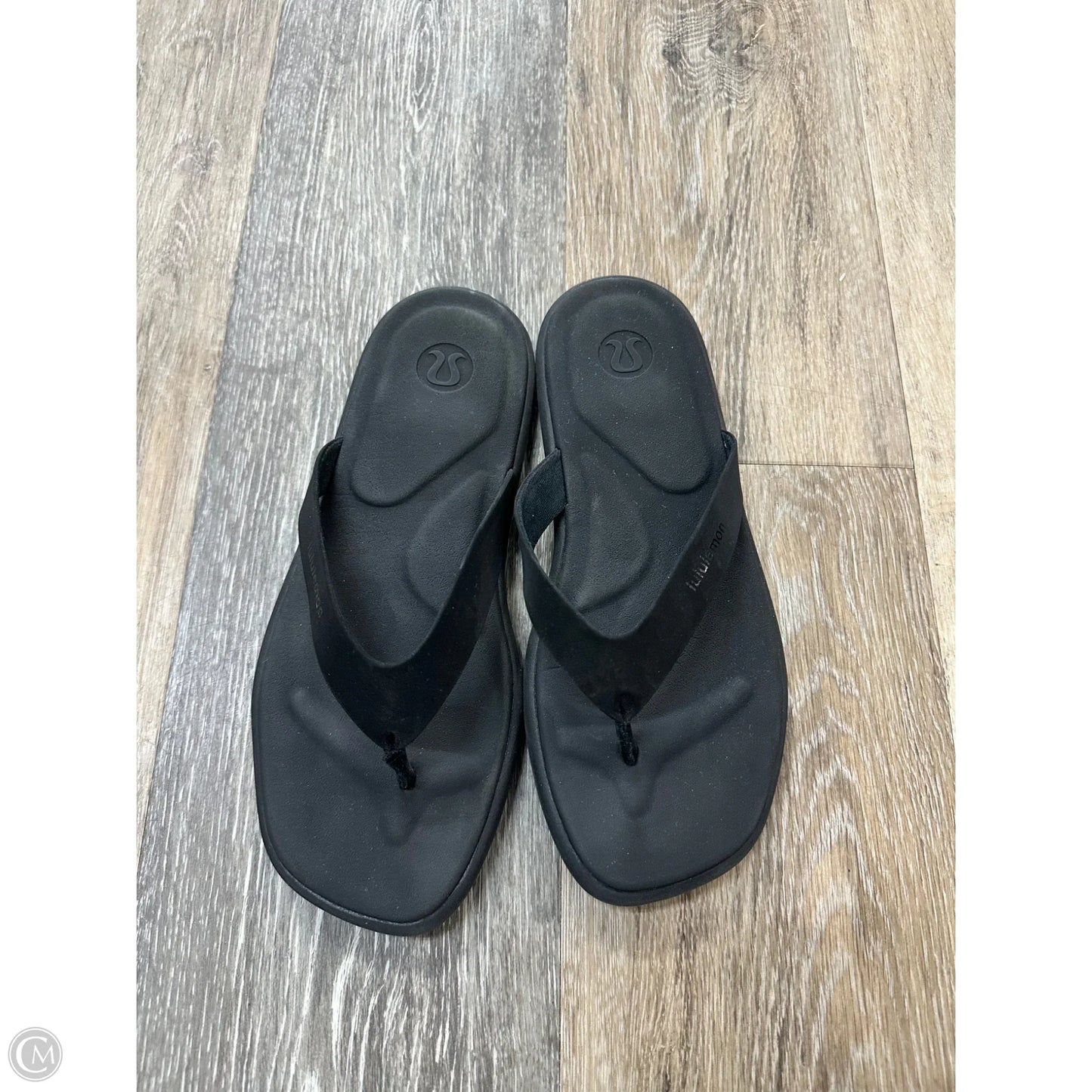 Sandals Flats By Lululemon In Black, Size: 7