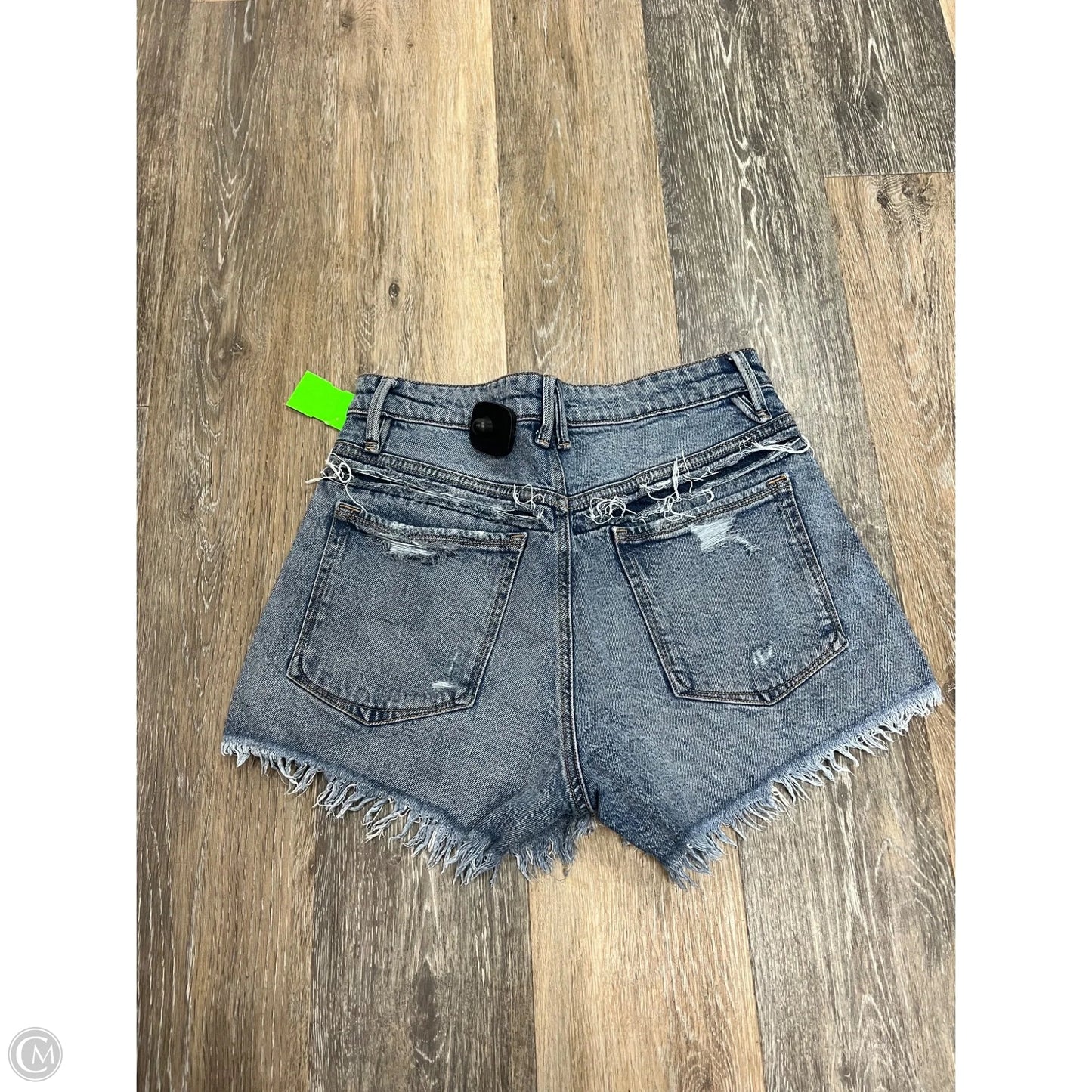 Shorts By Good American In Blue Denim, Size: 2/26
