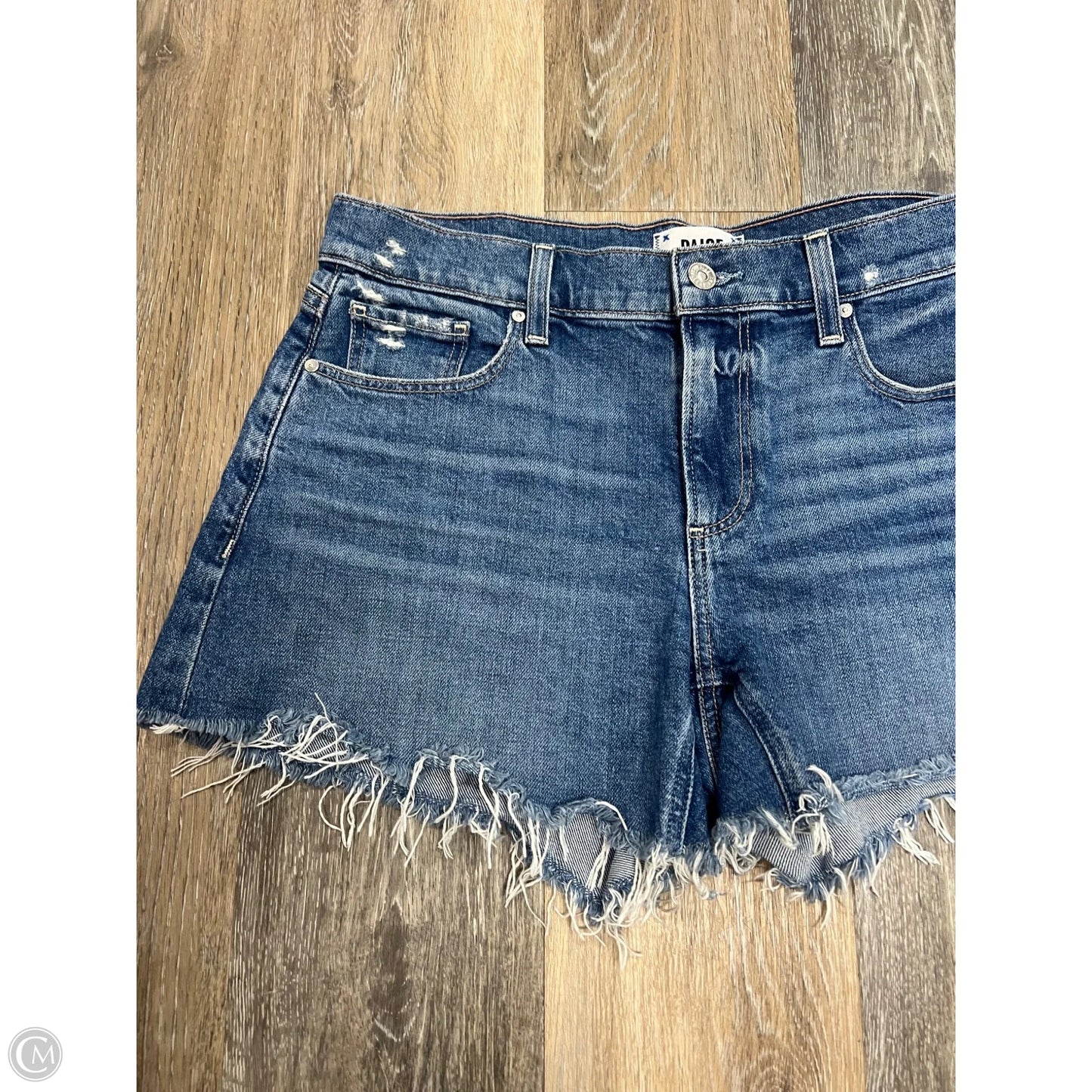 Shorts By Paige In Blue Denim, Size: 4/27