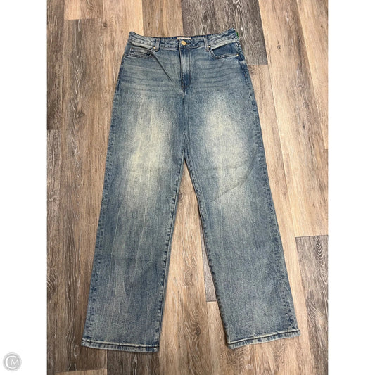 Jeans Wide Leg By Kut In Blue Denim, Size: 6