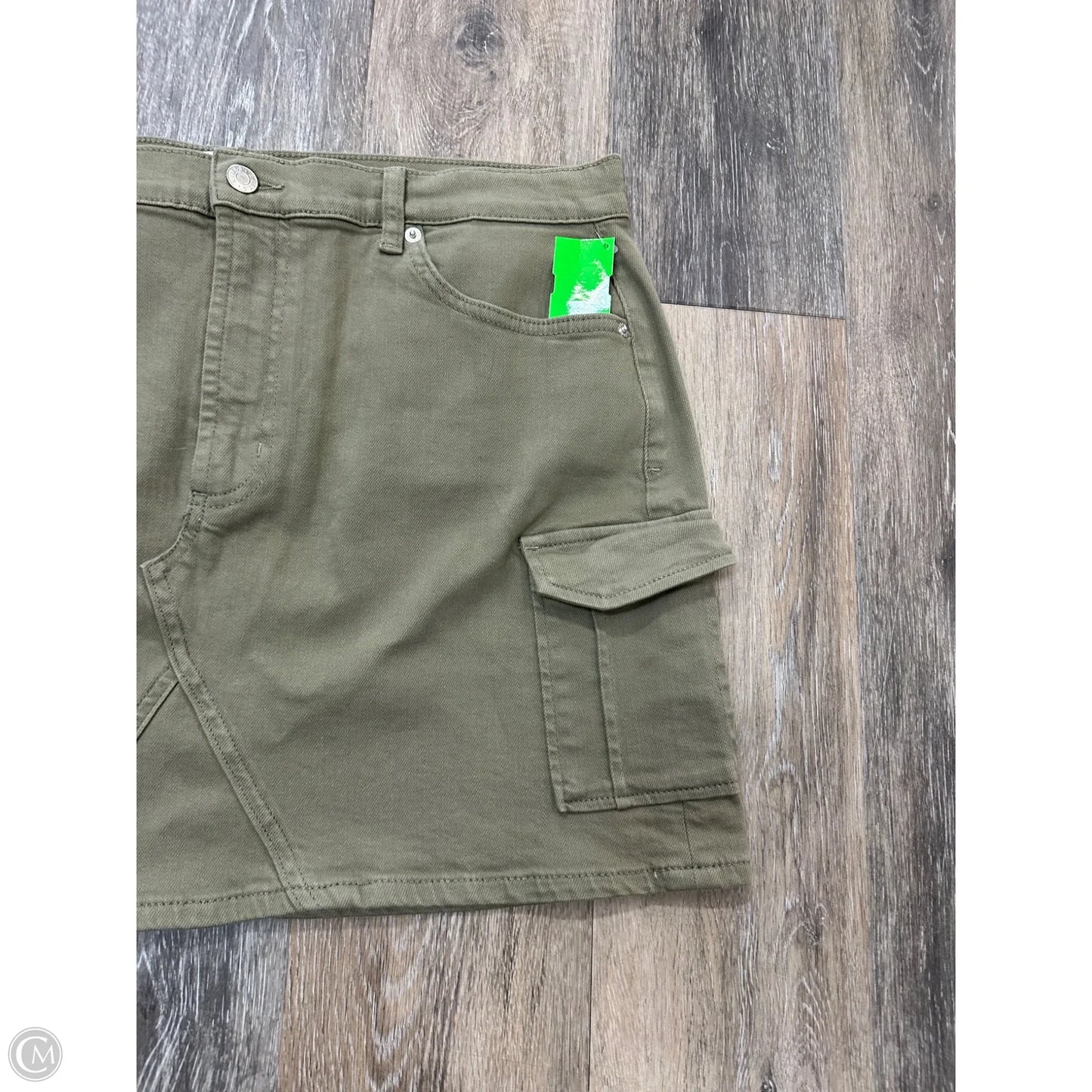 Skirt Mini & Short By Rails In Green, Size: 14