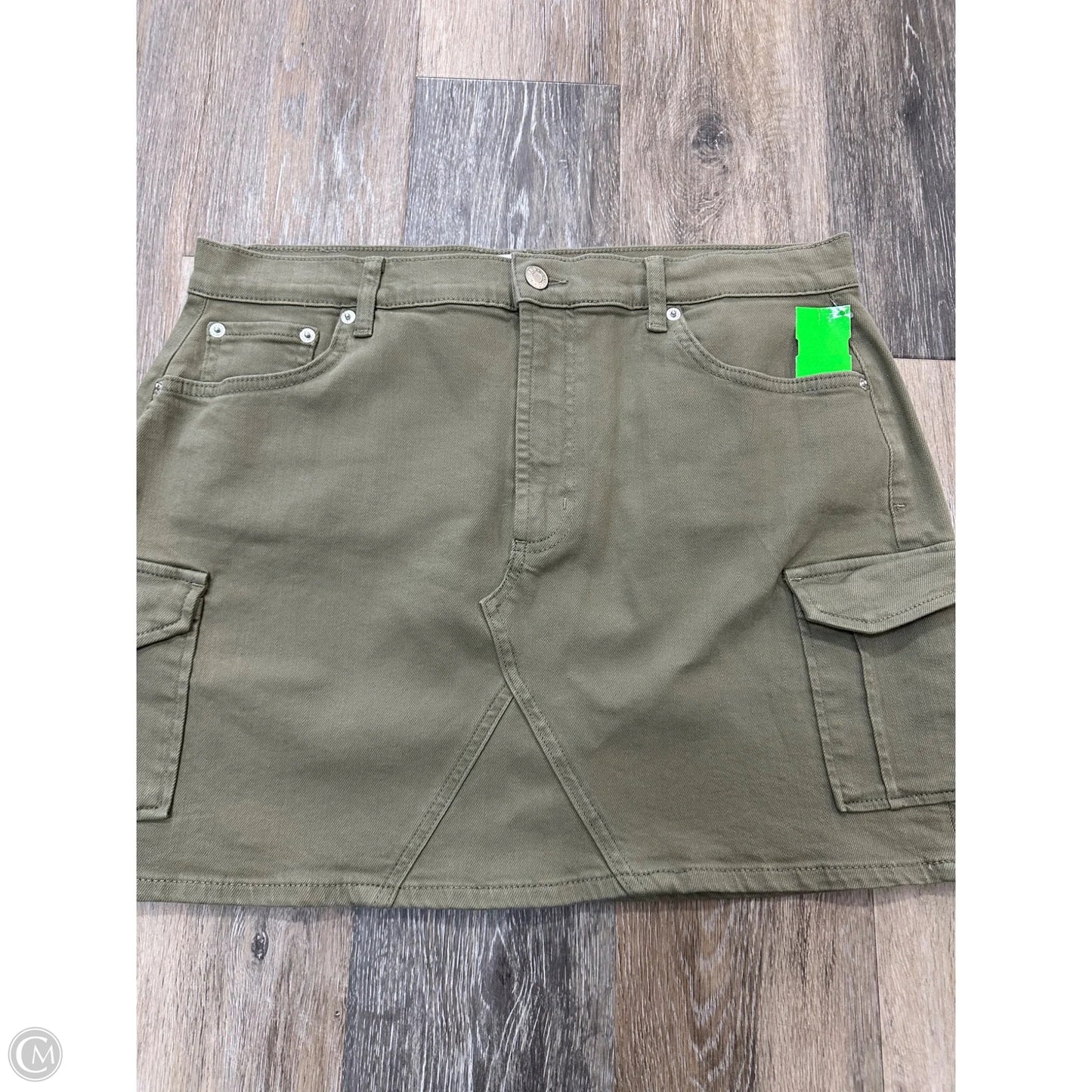 Skirt Mini & Short By Rails In Green, Size: 14