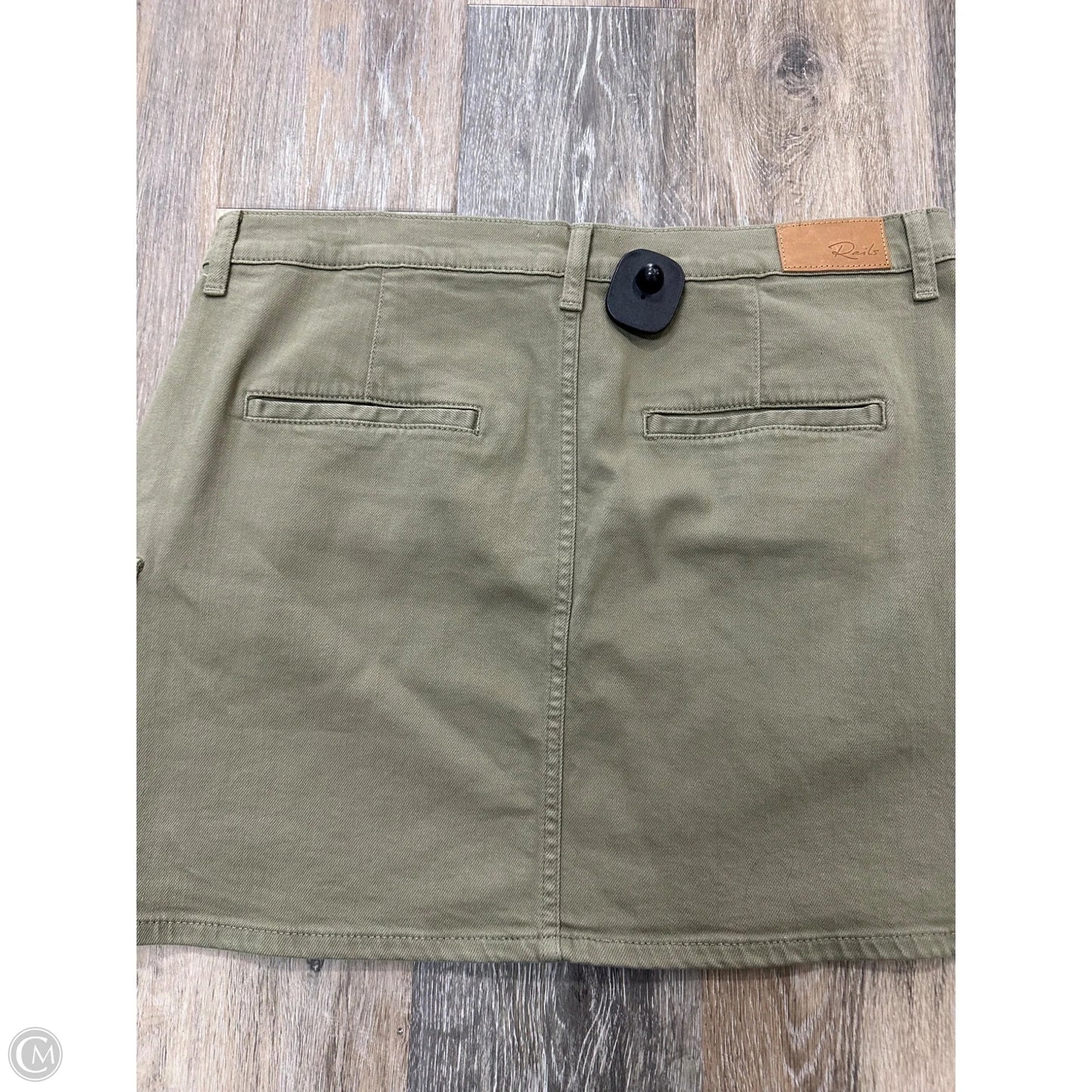 Skirt Mini & Short By Rails In Green, Size: 14