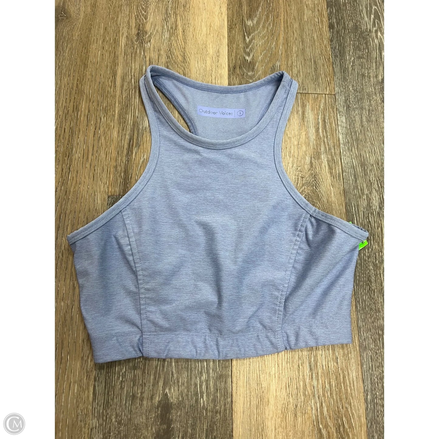 Athletic Bra By Outdoor Voices In Blue, Size: S