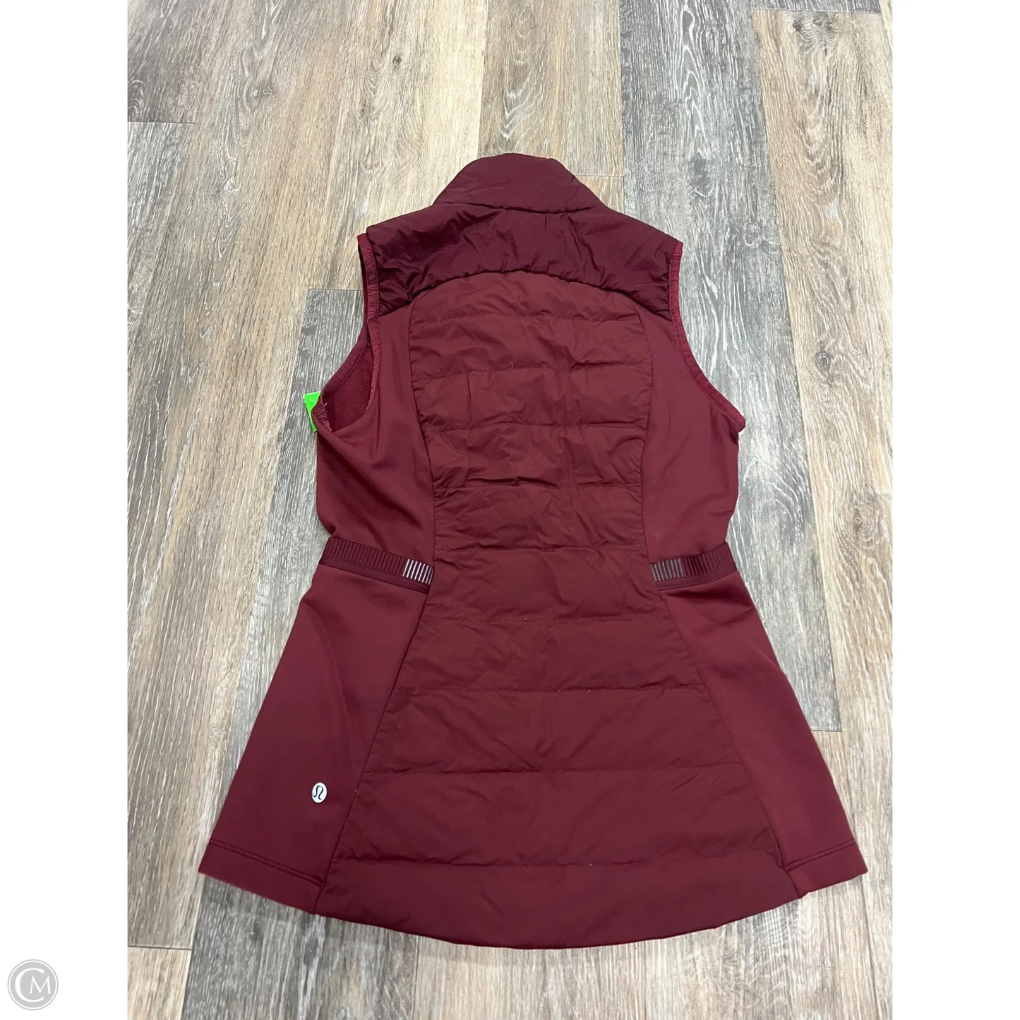Vest Puffer & Quilted By Lululemon In Maroon, Size: 4