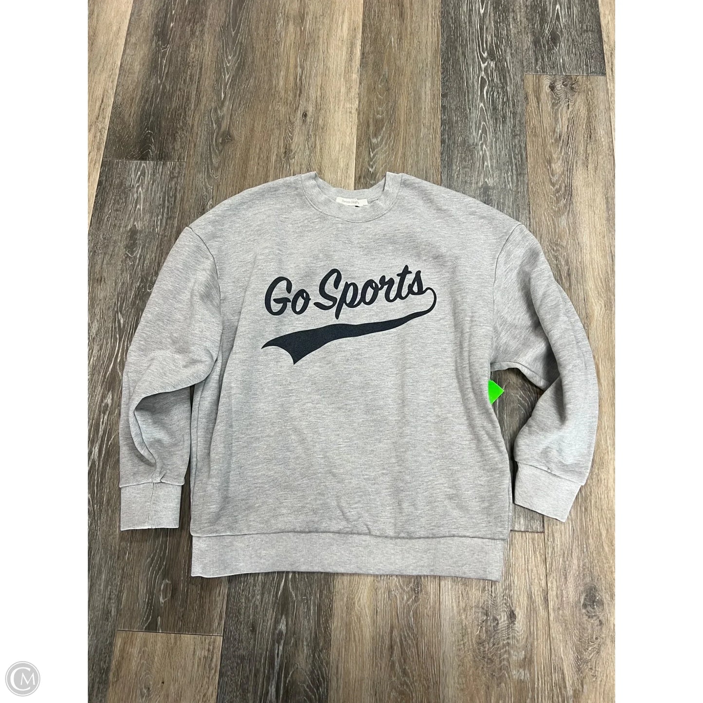 Sweatshirt Crewneck By Favorite Daughter In Grey, Size: M