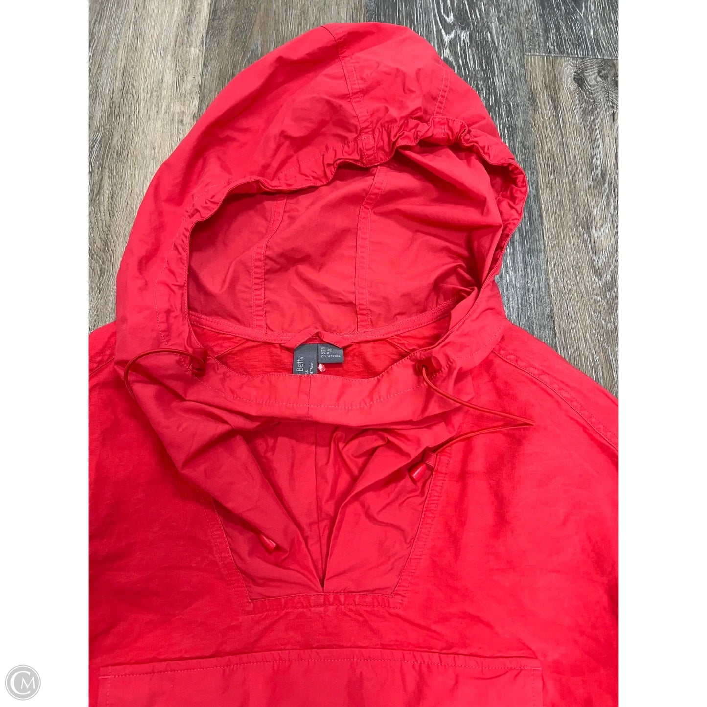 Athletic Sweatshirt Hoodie By Sweaty Betty In Red, Size: 8