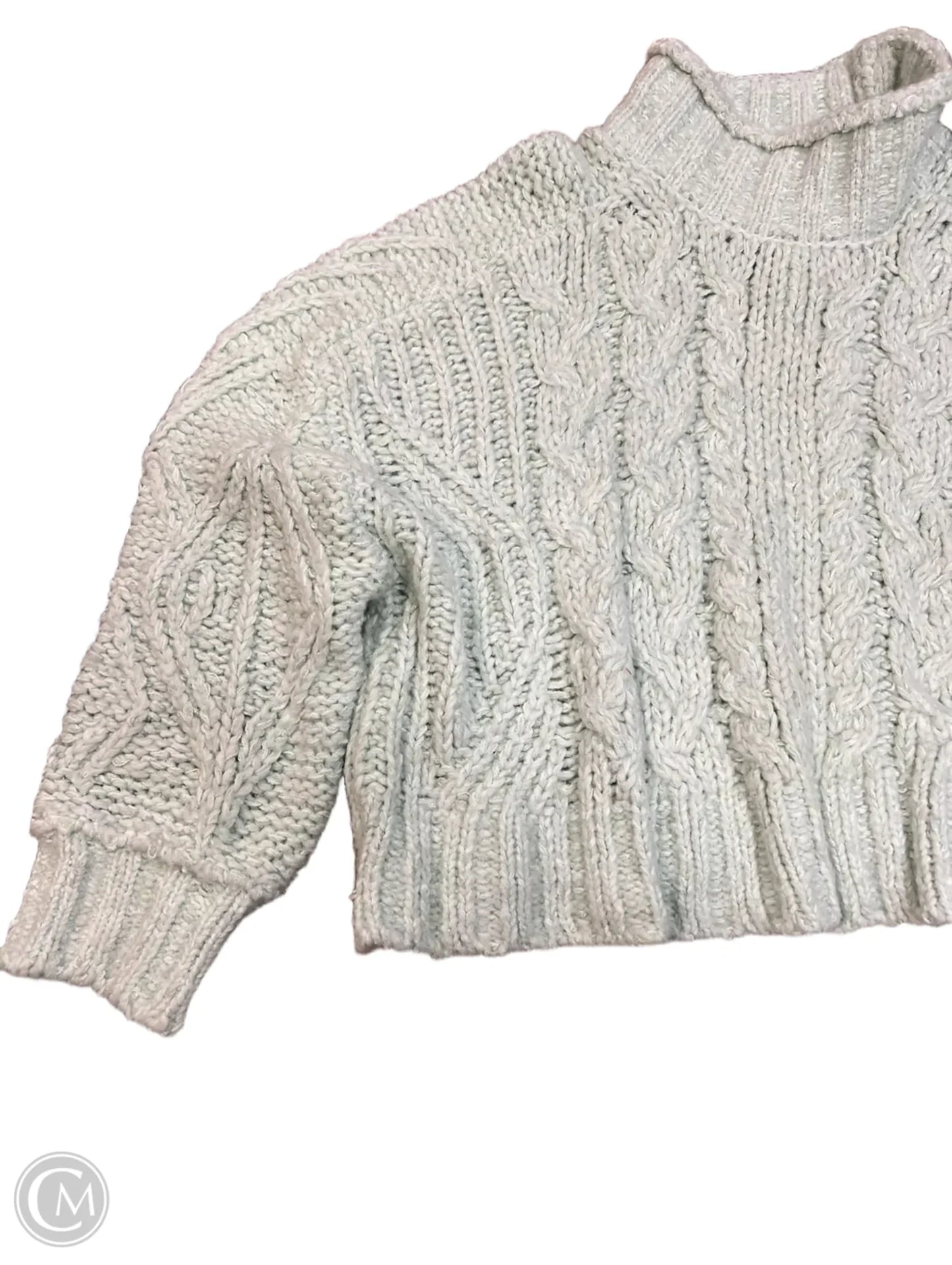 Sweater By Anthropologie In Green, Size: Xl