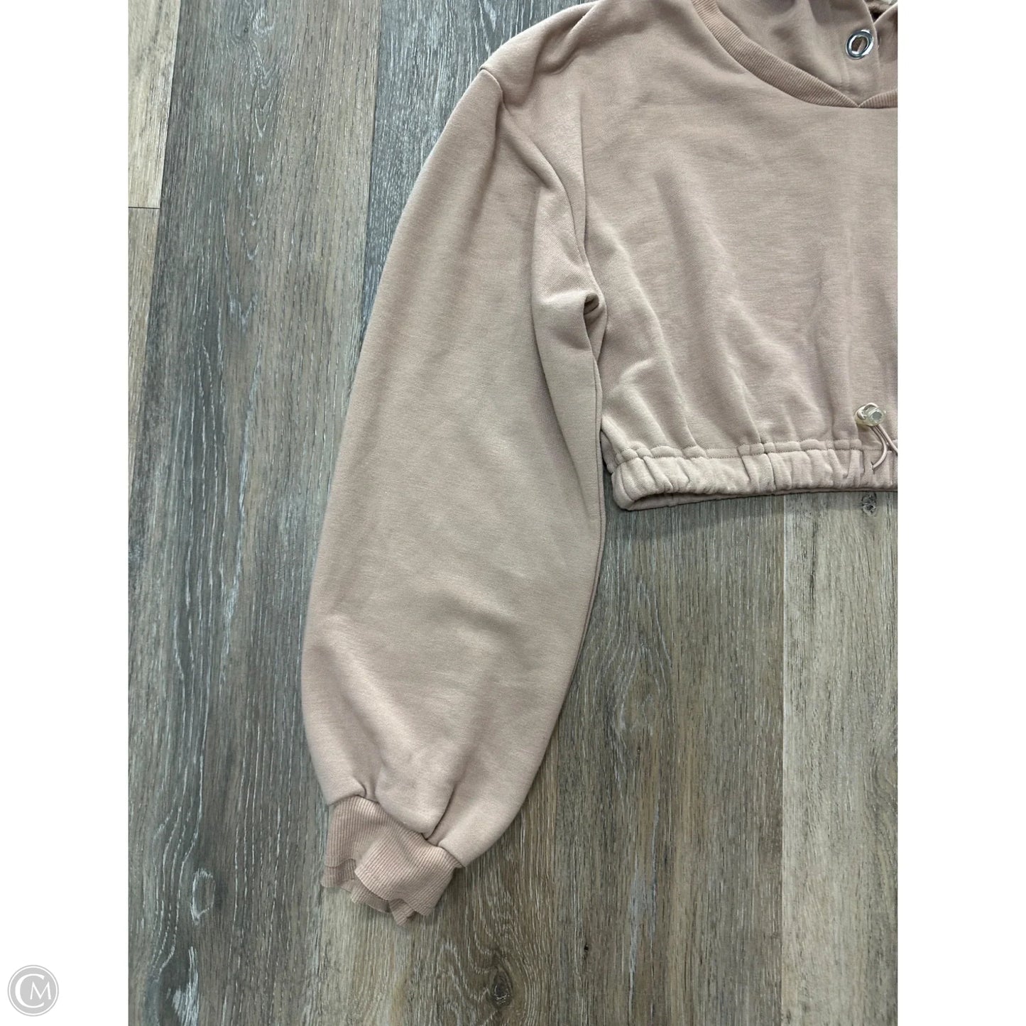 Sweatshirt Hoodie By For Love & Lemons In Brown, Size: M