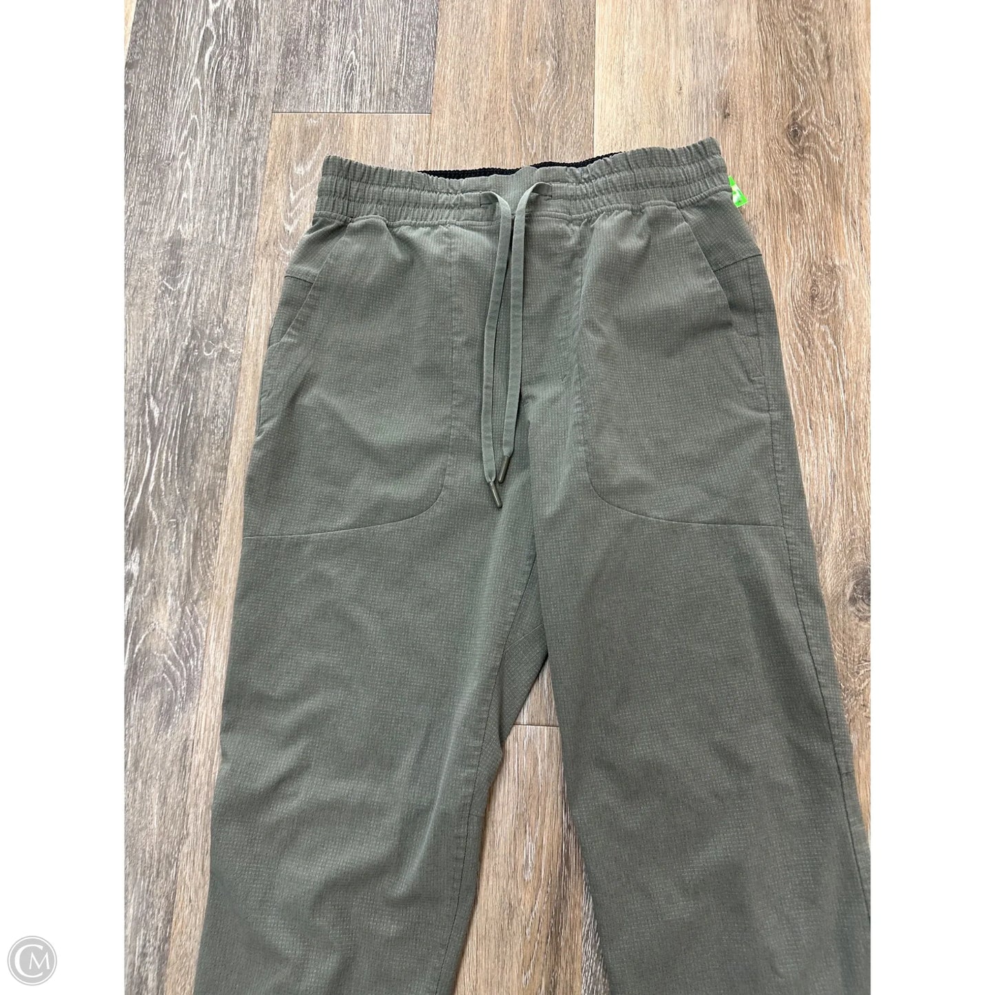 Athletic Pants By Lululemon In Green, Size: M