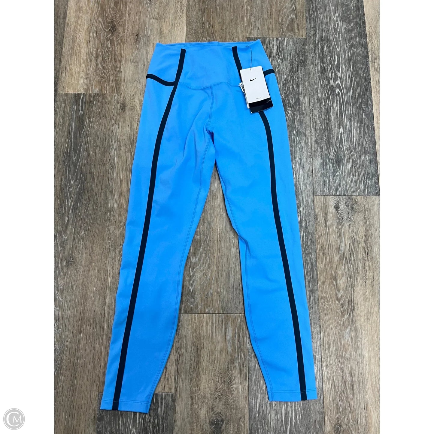 Athletic Leggings By Nike Apparel In Blue, Size: S