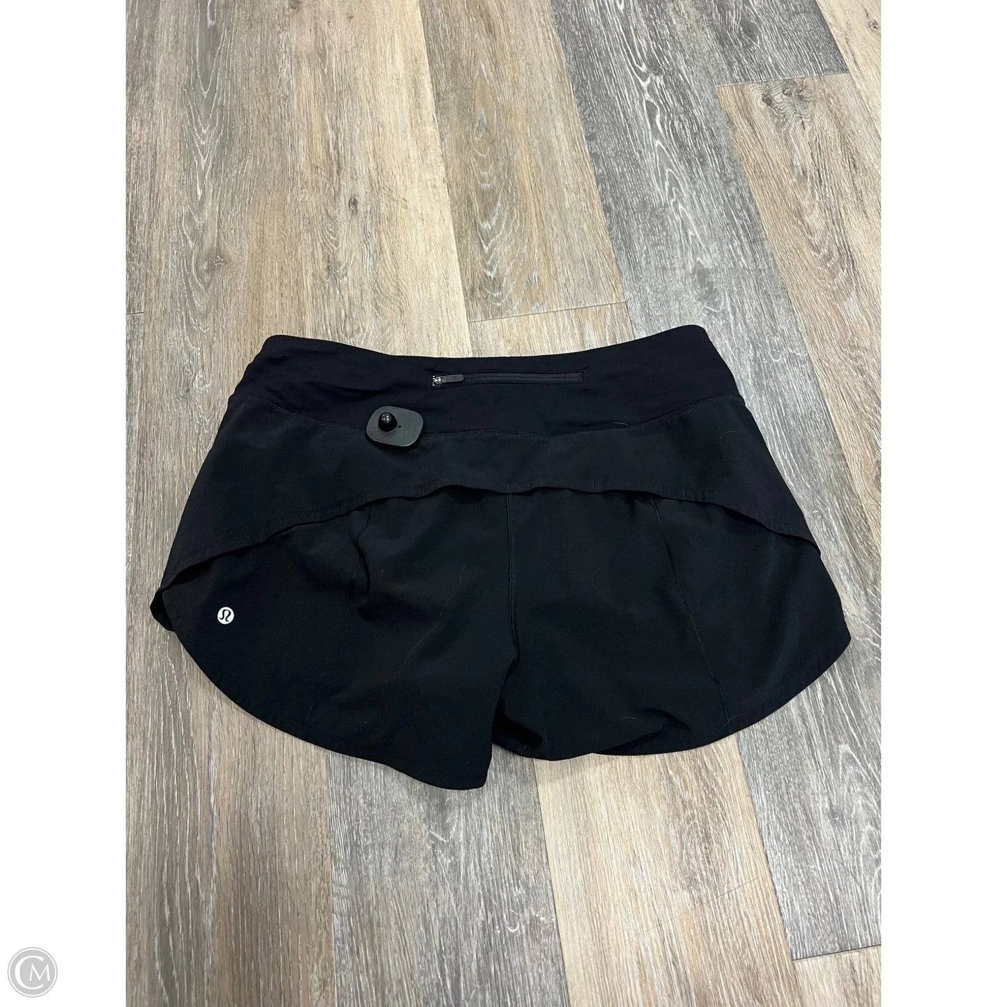 Athletic Shorts By Lululemon In Black, Size: 10