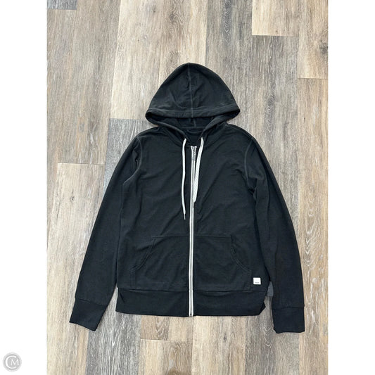 -Athletic Sweatshirt Hoodie By Vuori In Black, Size: Xs