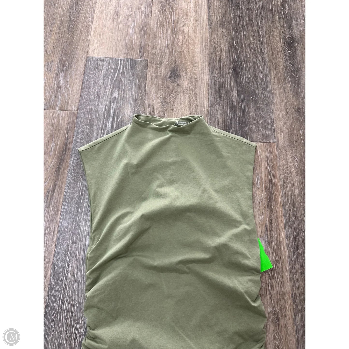 Tank Top By Abercrombie And Fitch In Green, Size: S