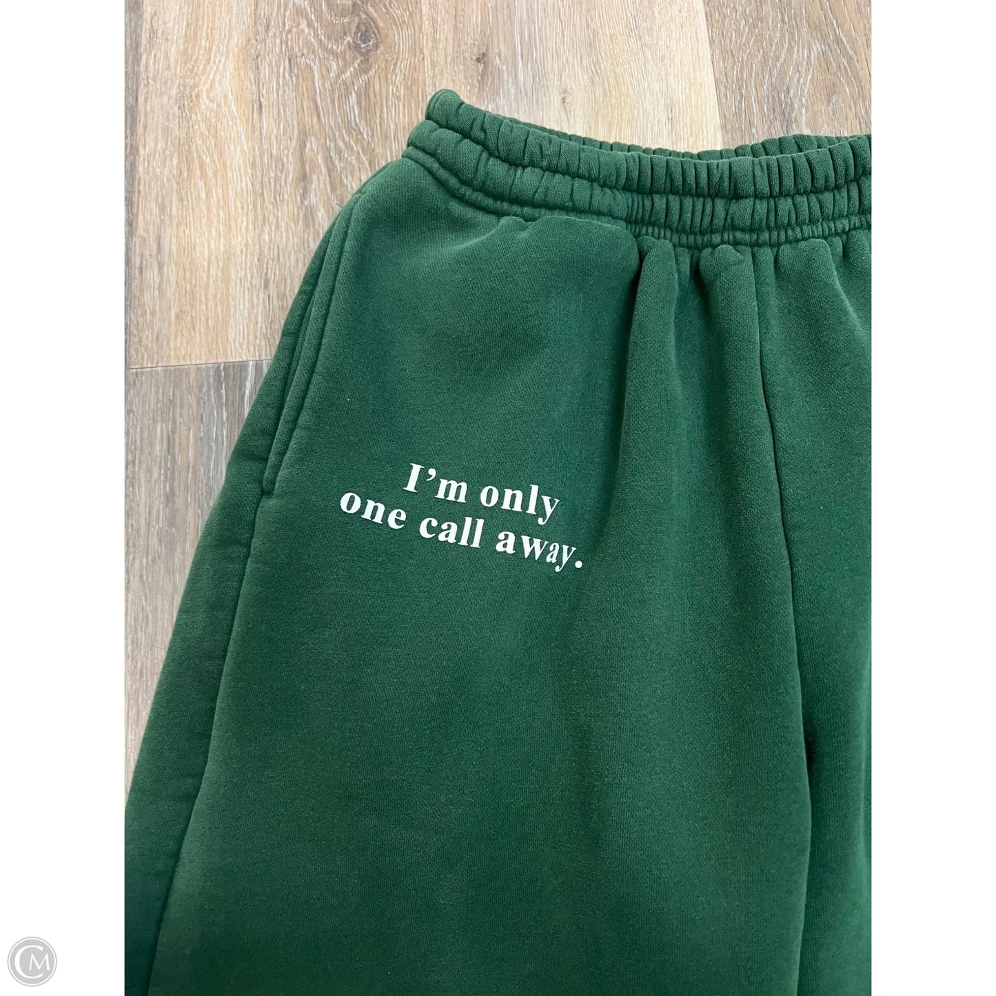 Athletic Pants By Happy Camp3r In Green, Size: S