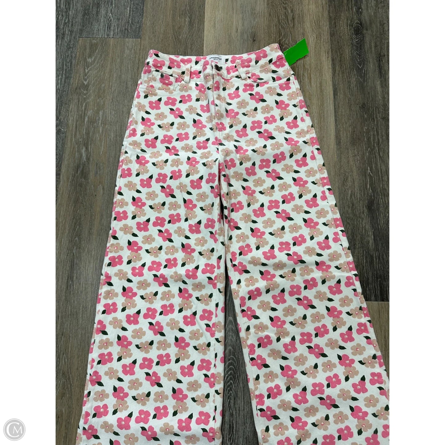 Pants Wide Leg By Anniewear In Floral Print, Size: S