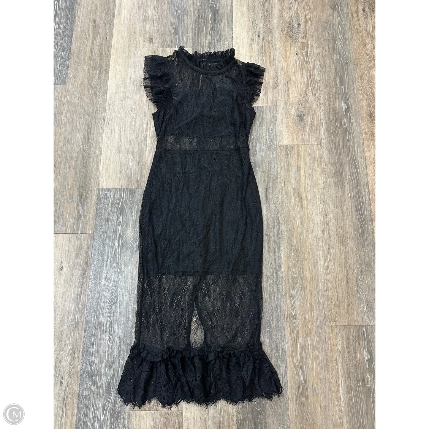 Dress Party Long By Vici In Black, Size: M