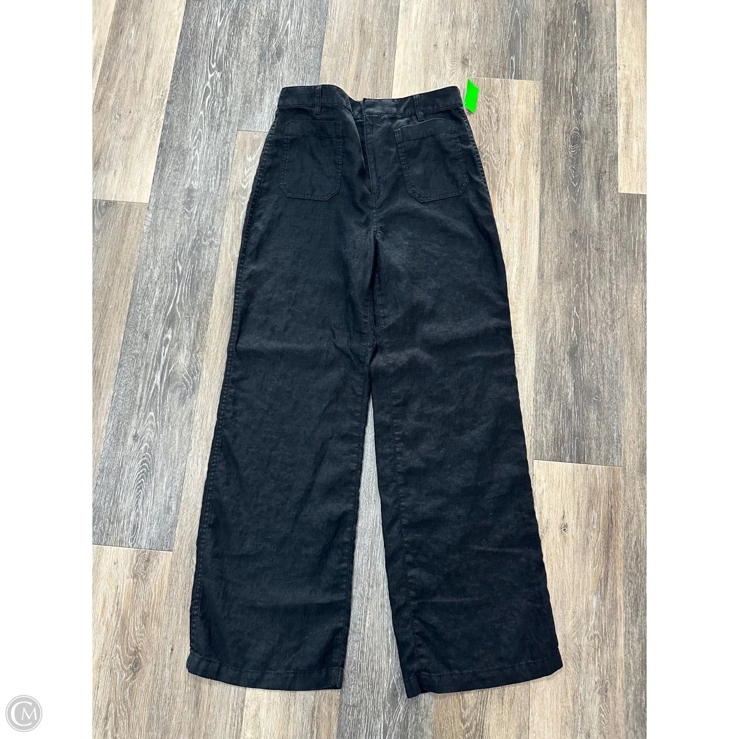Pants Wide Leg By Madewell In Black, Size: 4