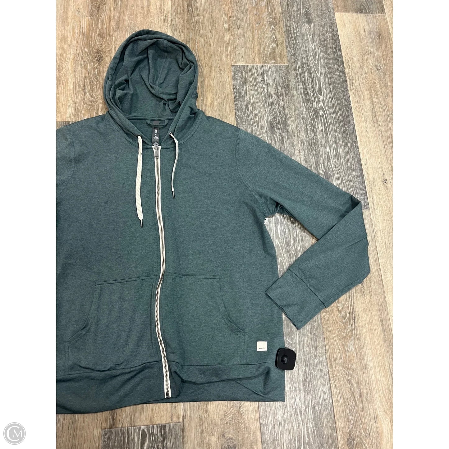 Athletic Sweatshirt Hoodie By Vuori In Blue, Size: Xl