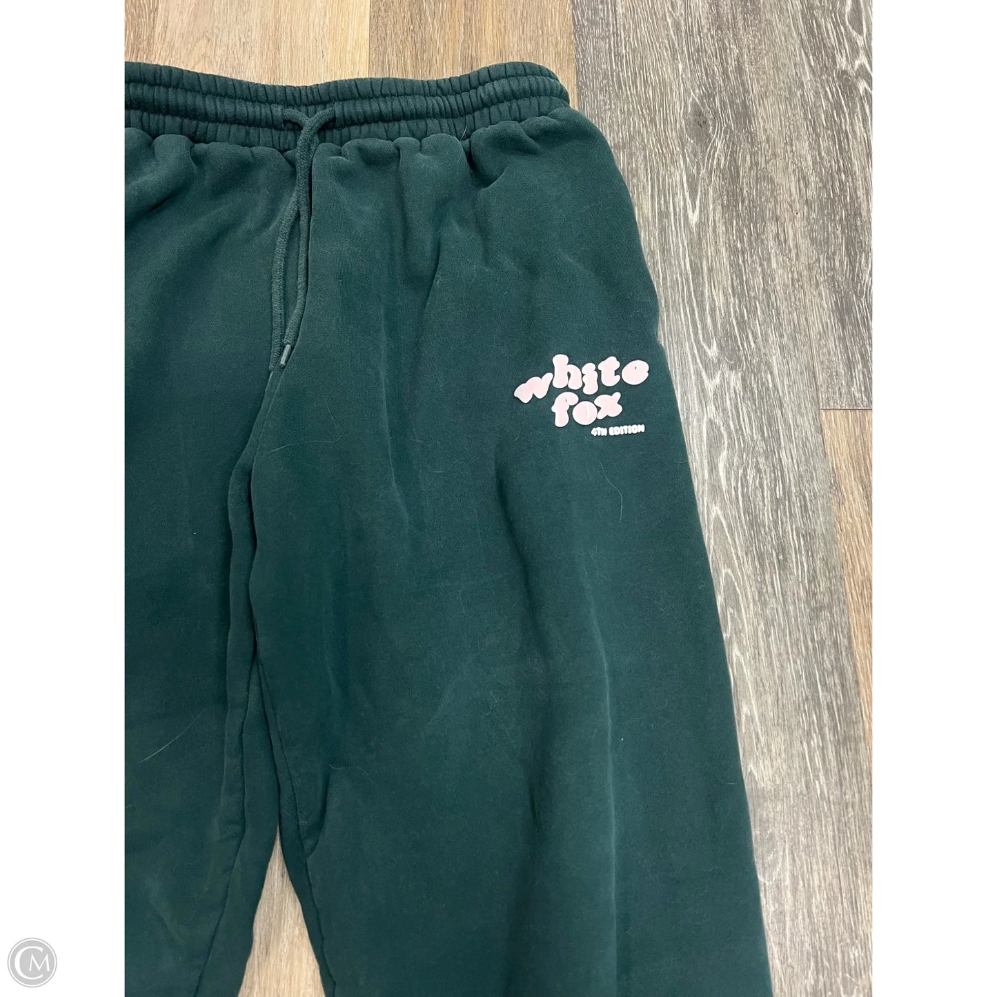 Athletic Pants By White Fox In Green, Size: L