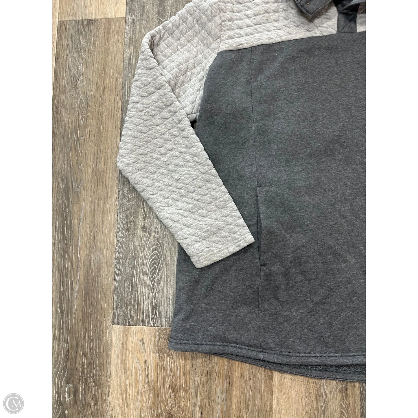 Athletic Sweatshirt Collar By Columbia In Grey, Size: 3x