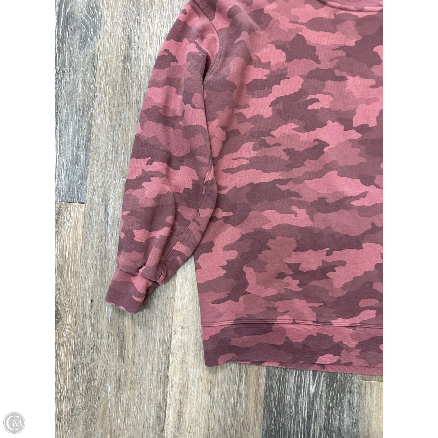 Athletic Sweatshirt Crewneck By Lululemon In Pink, Size: 4