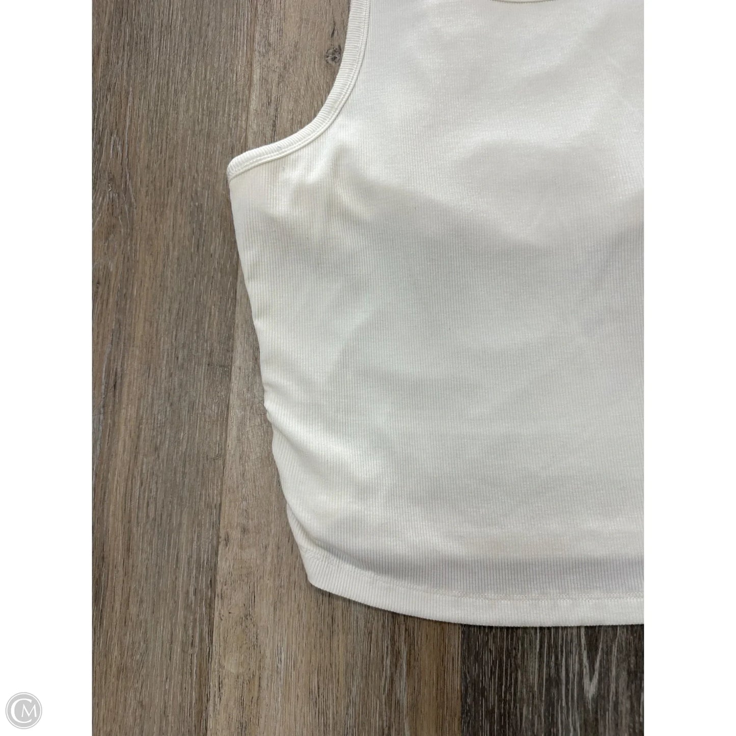 Athletic Tank Top By Outdoor Voices In Cream, Size: Xl