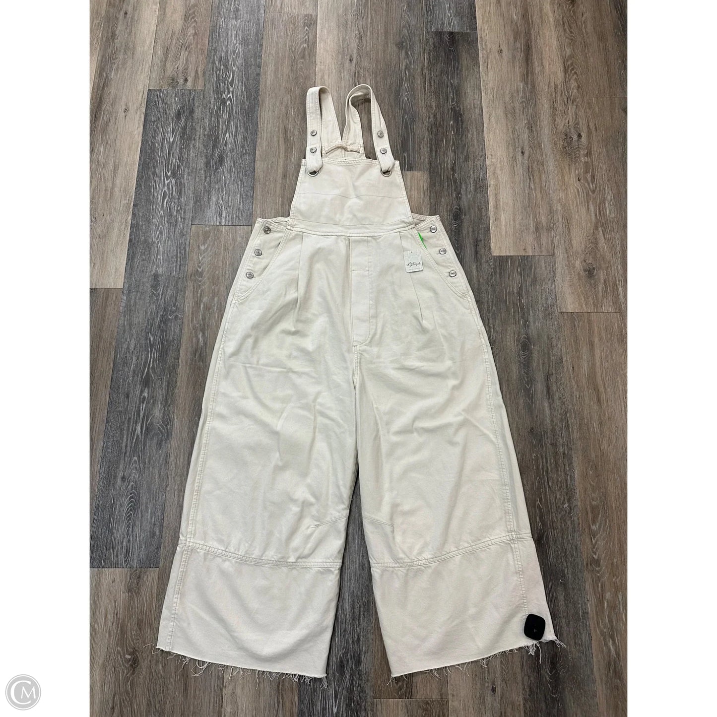 Overalls By We The Free In Cream Denim, Size: L