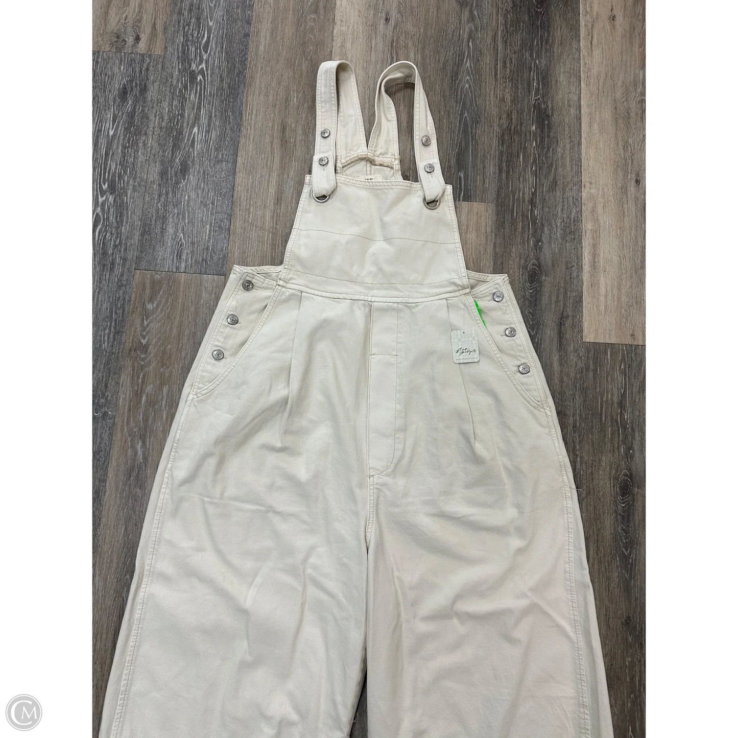 Overalls By We The Free In Cream Denim, Size: L