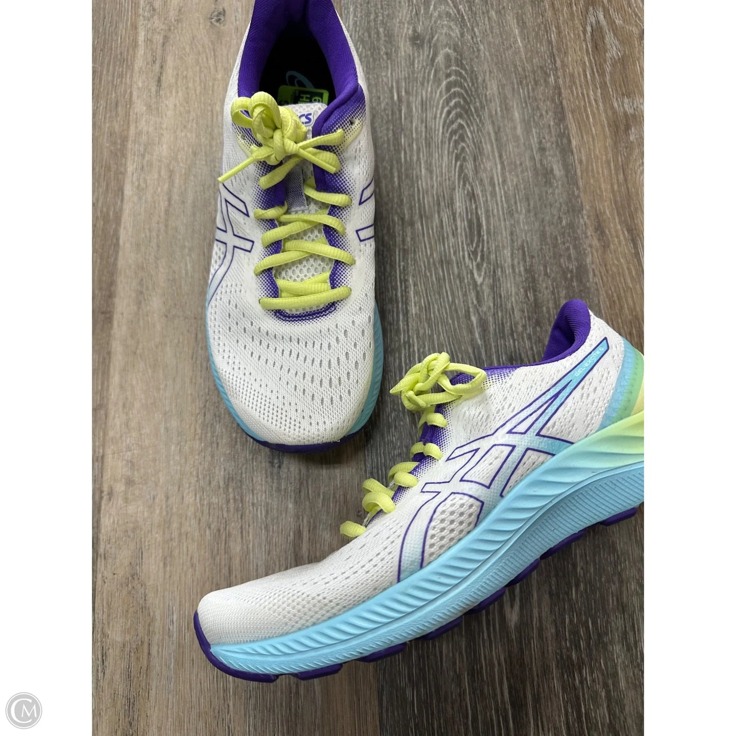 Shoes Athletic By Asics In White, Size: 7.5