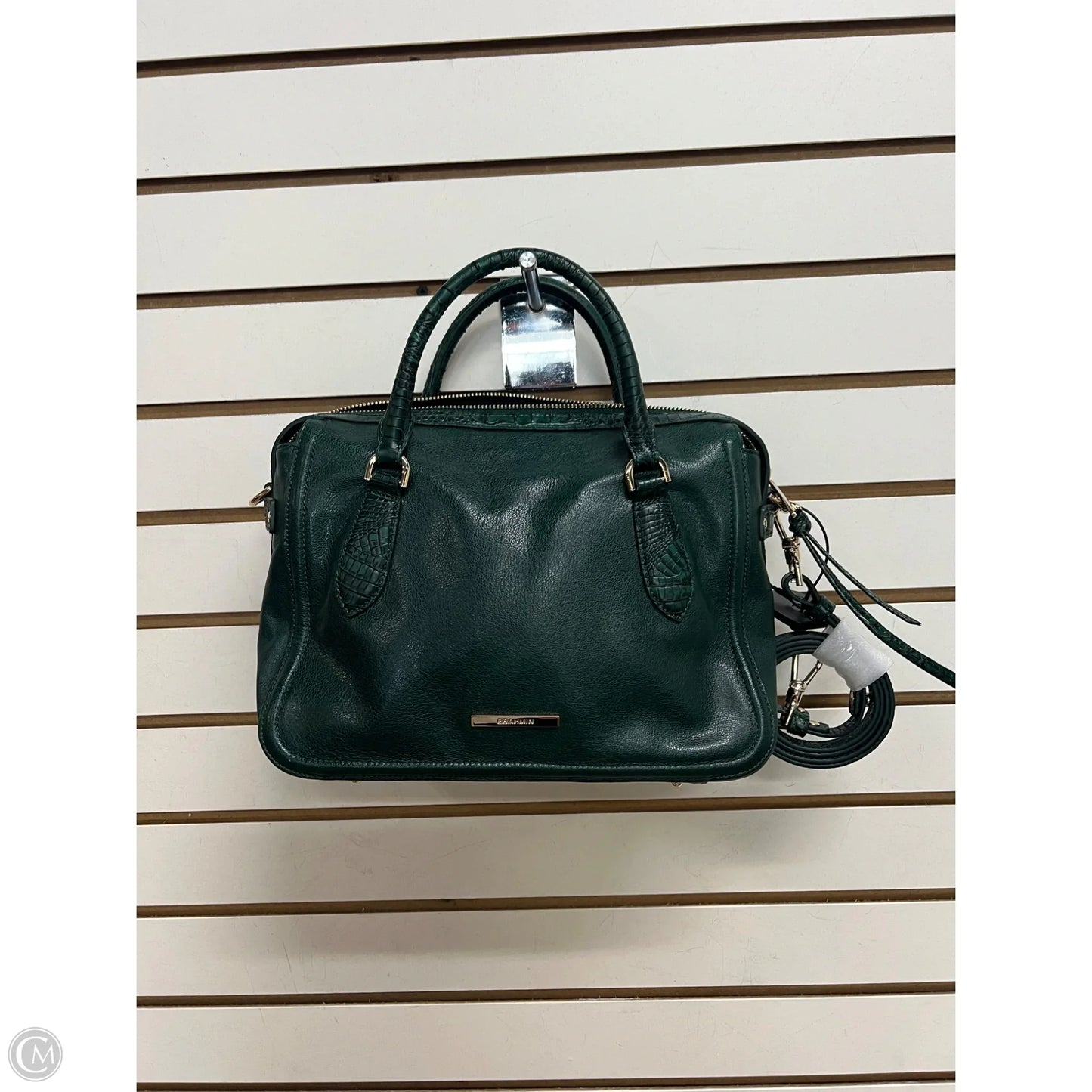 Handbag Designer By Brahmin, Size: Large