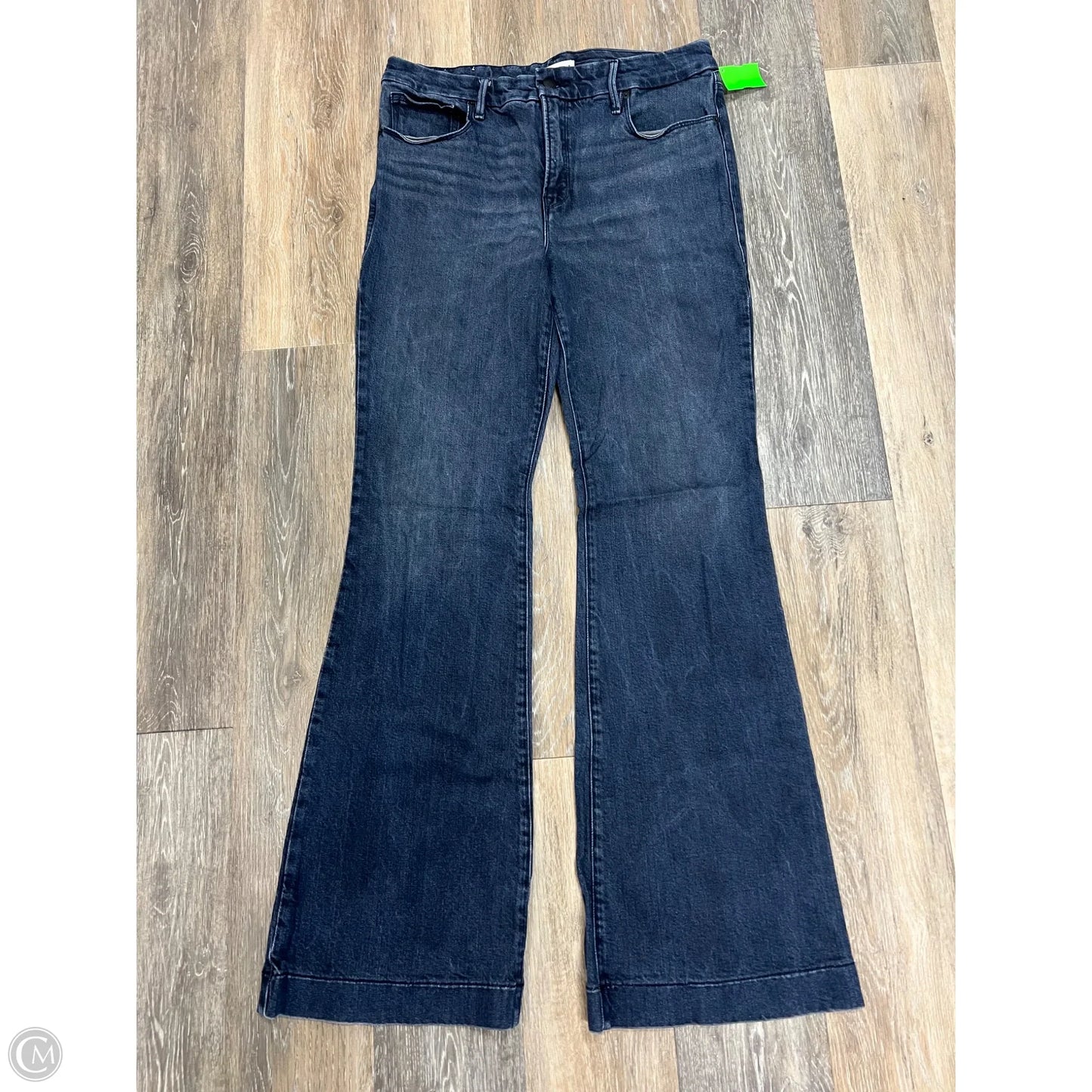 -Jeans Boot Cut By Good American In Blue Denim, Size: 12/31