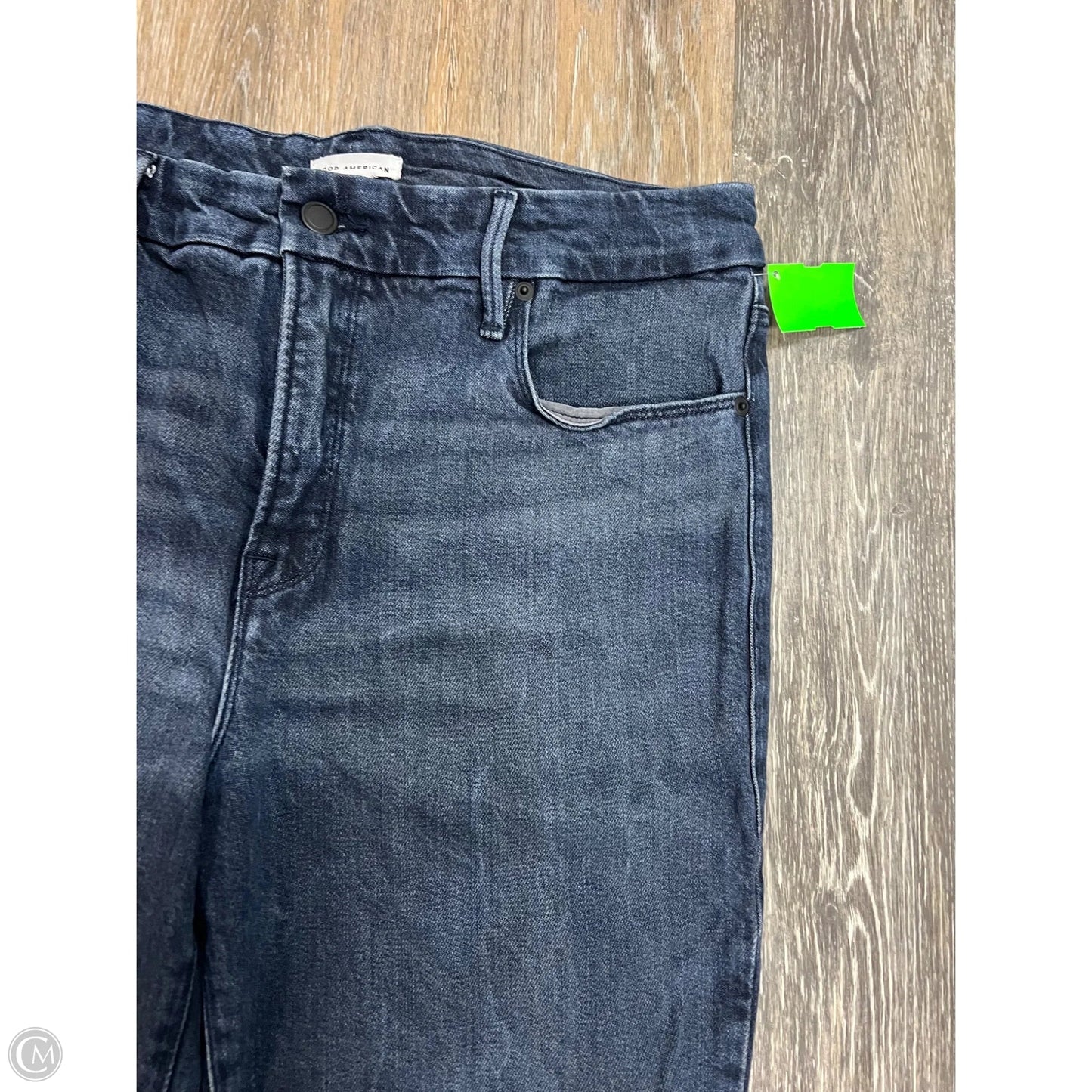 -Jeans Boot Cut By Good American In Blue Denim, Size: 12/31