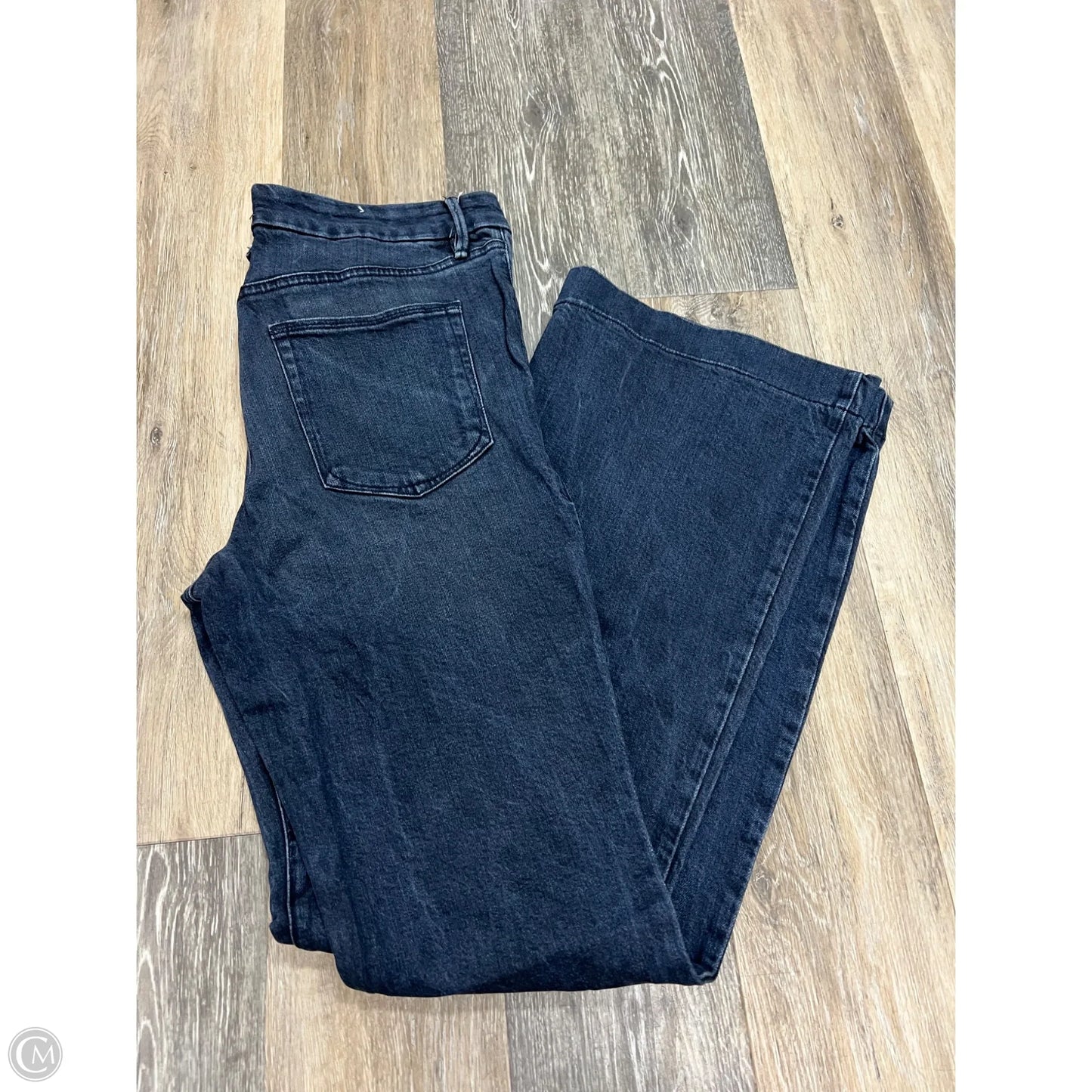 -Jeans Boot Cut By Good American In Blue Denim, Size: 12/31