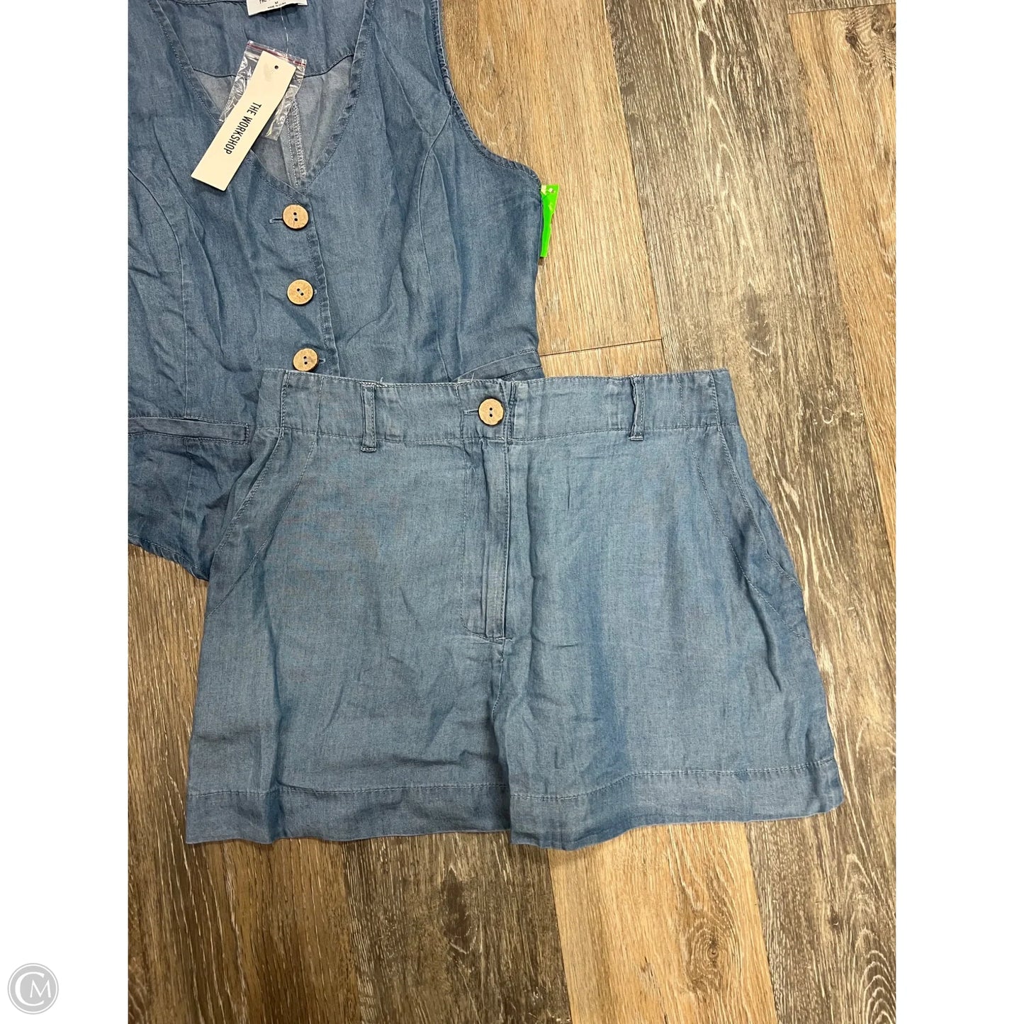 Shorts Set By The Workshop In Blue, Size: M