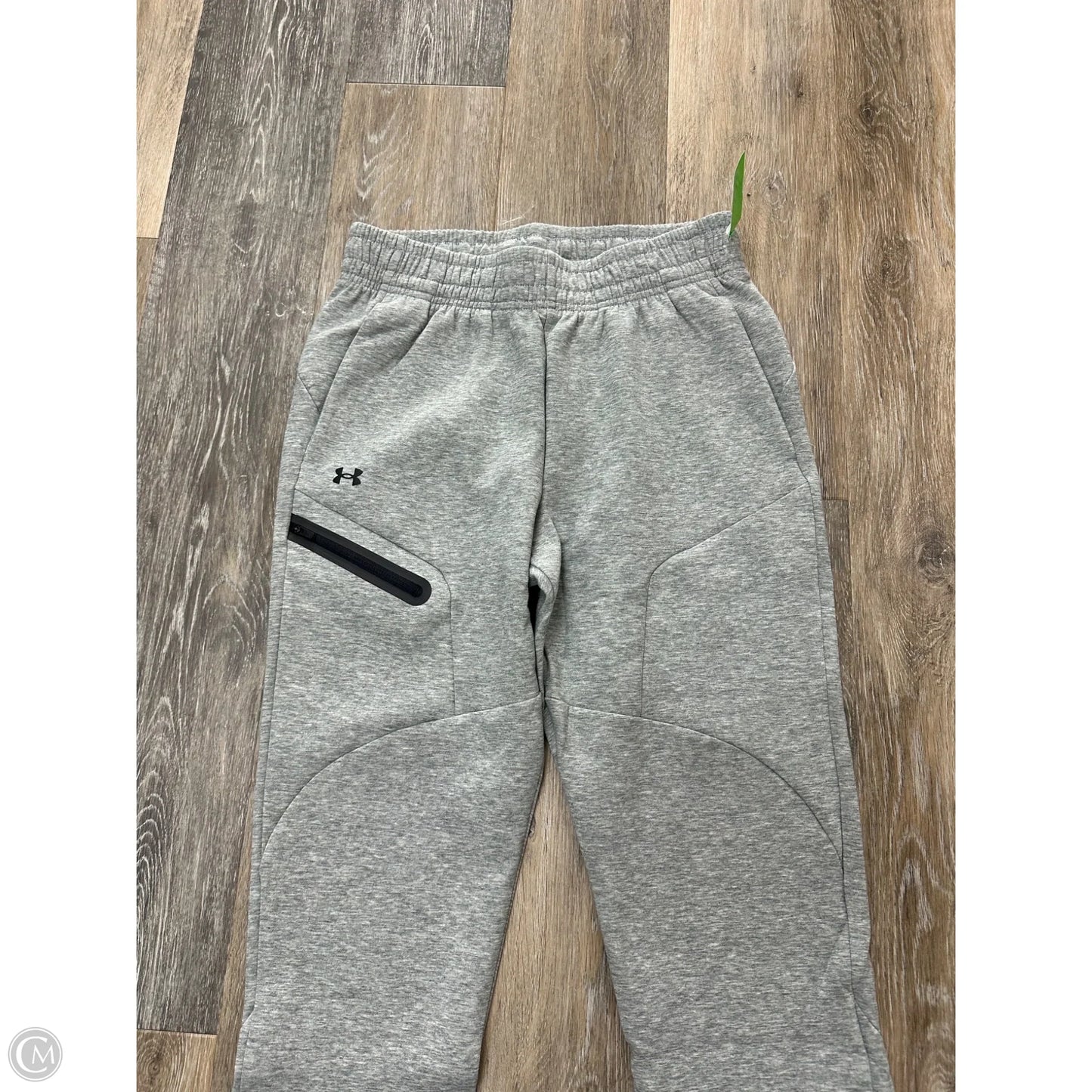 Athletic Pants By Under Armour In Grey, Size: Xs