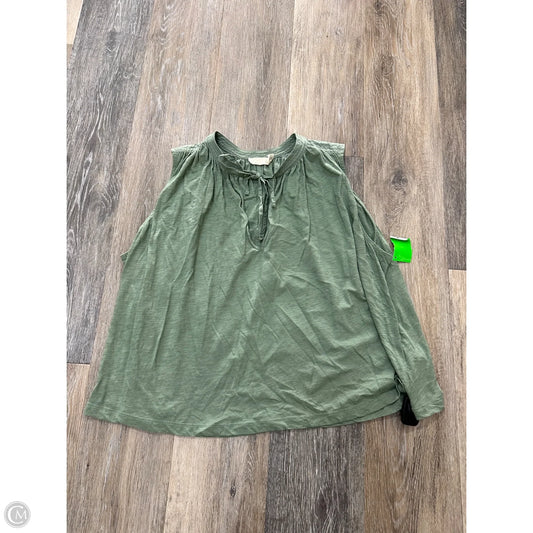 Top Sleeveless By Nation Ltd In Green, Size: Xs
