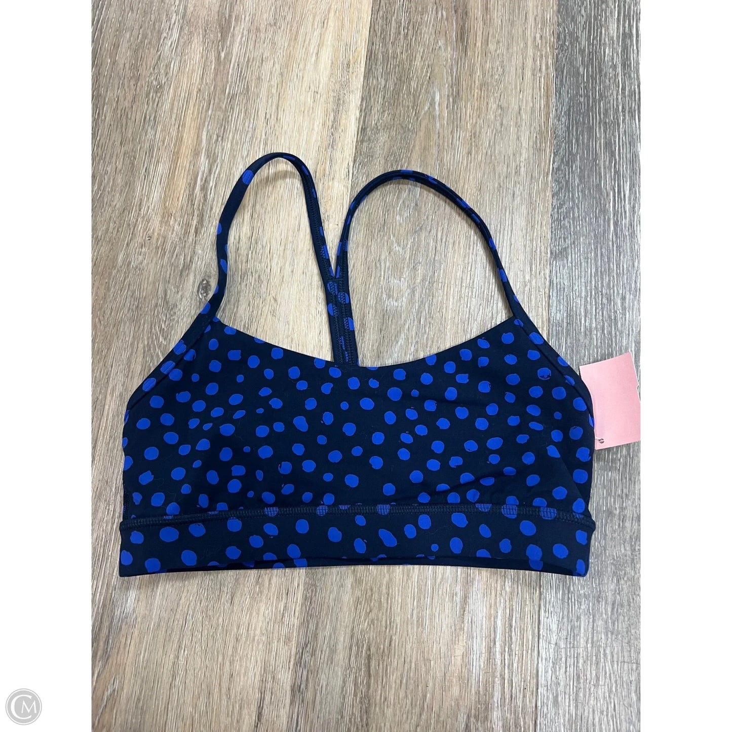 Athletic Bra By Lululemon In Blue, Size: 6