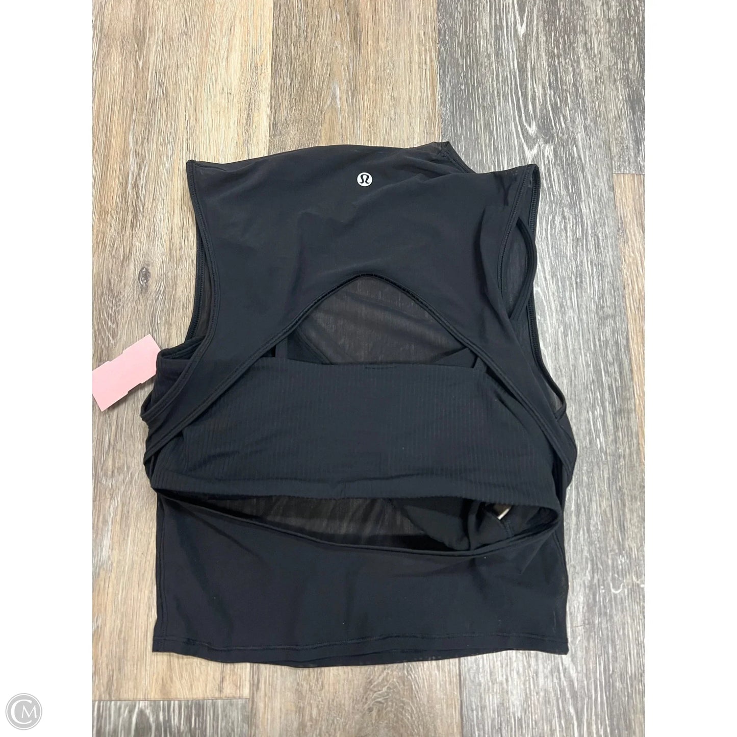 Athletic Tank Top By Lululemon In Black, Size: S