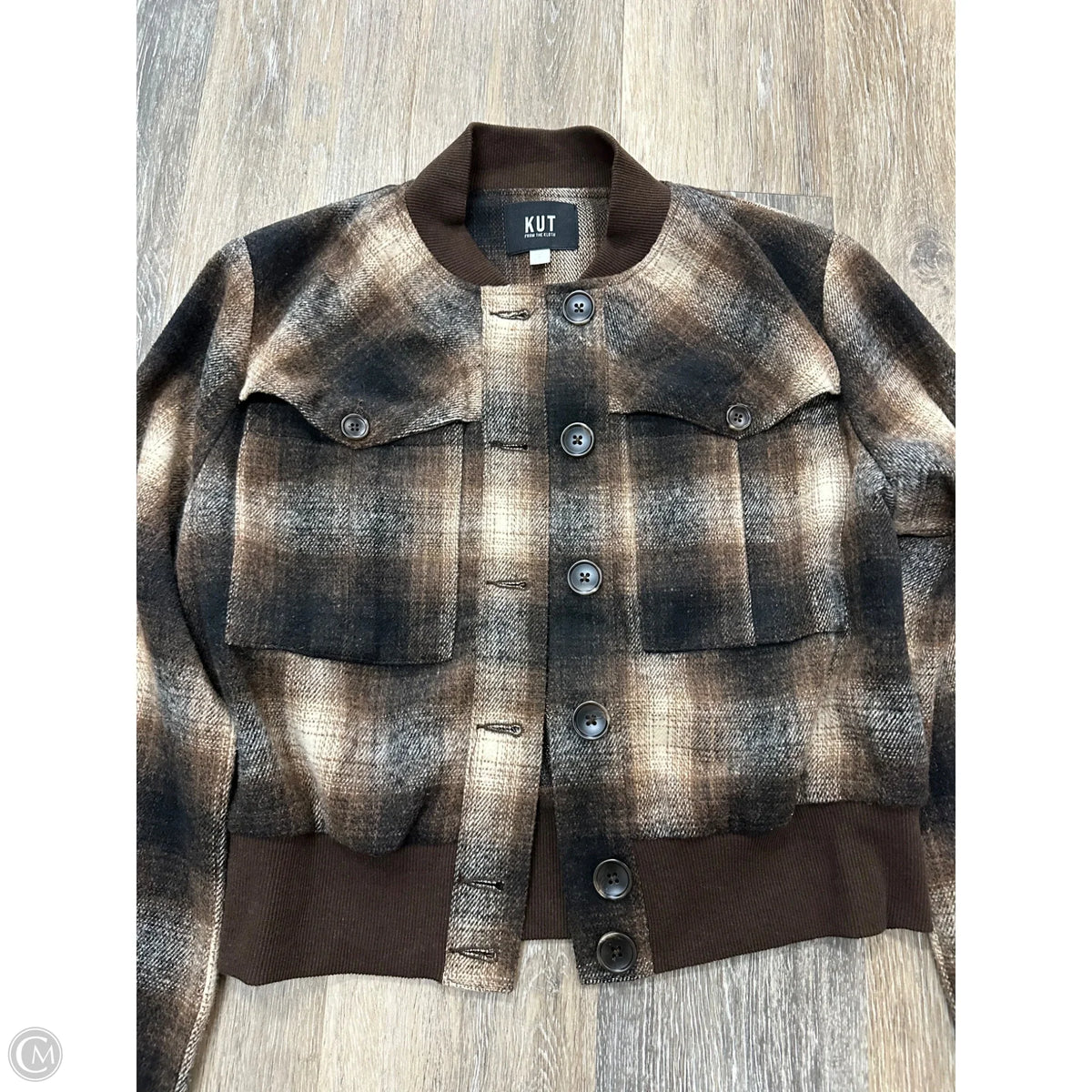 -Jacket Other By Kut In Brown, Size: Xs