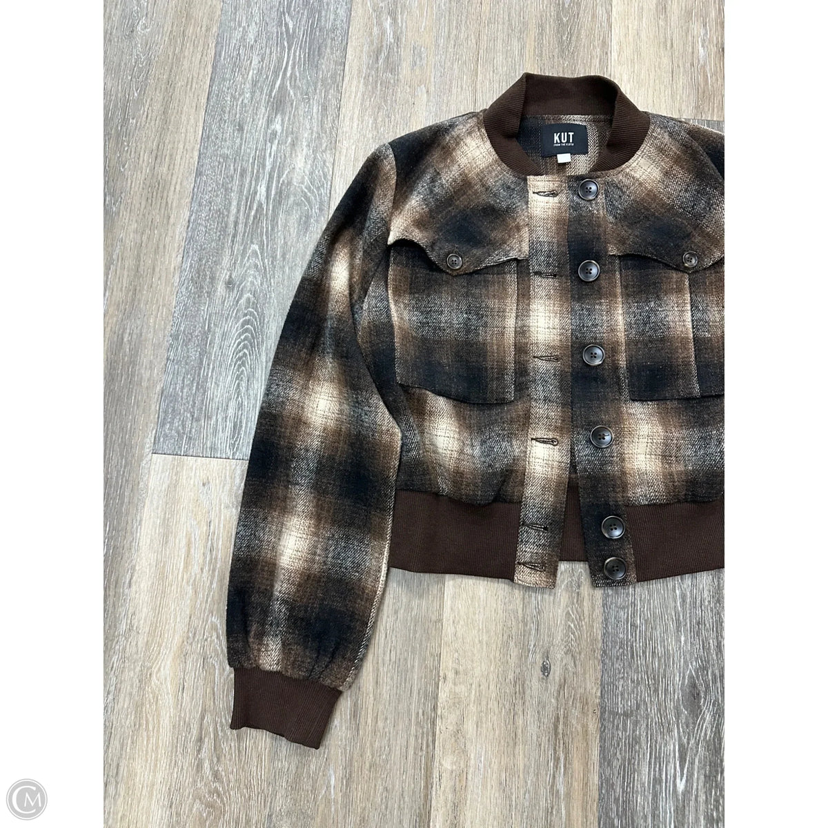 -Jacket Other By Kut In Brown, Size: Xs