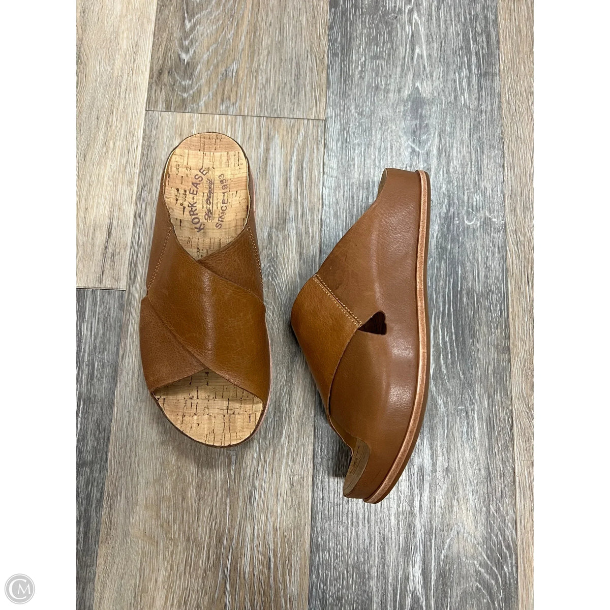 Sandals Flats By Kork Ease In Tan, Size: 6