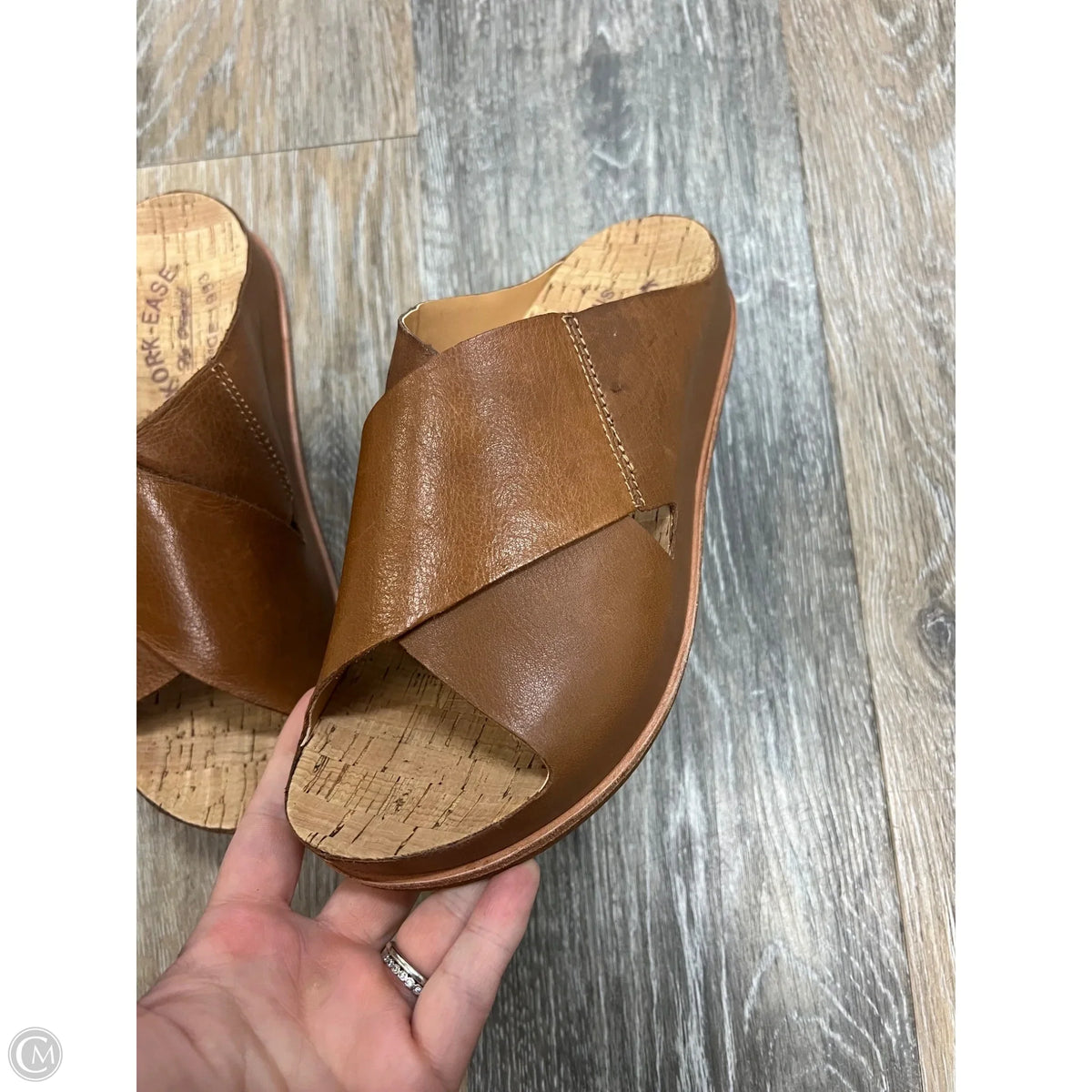 Sandals Flats By Kork Ease In Tan, Size: 6