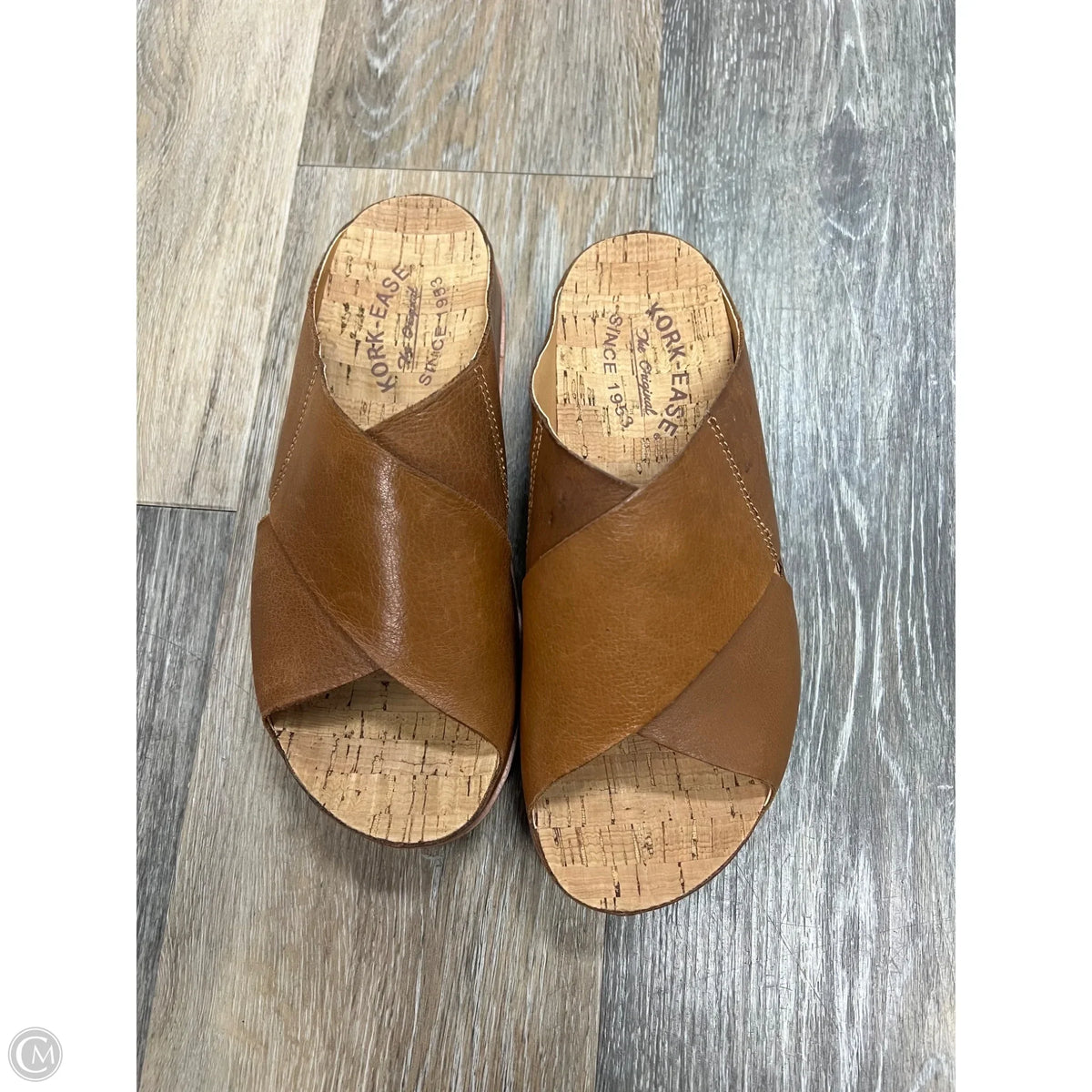 Sandals Flats By Kork Ease In Tan, Size: 6