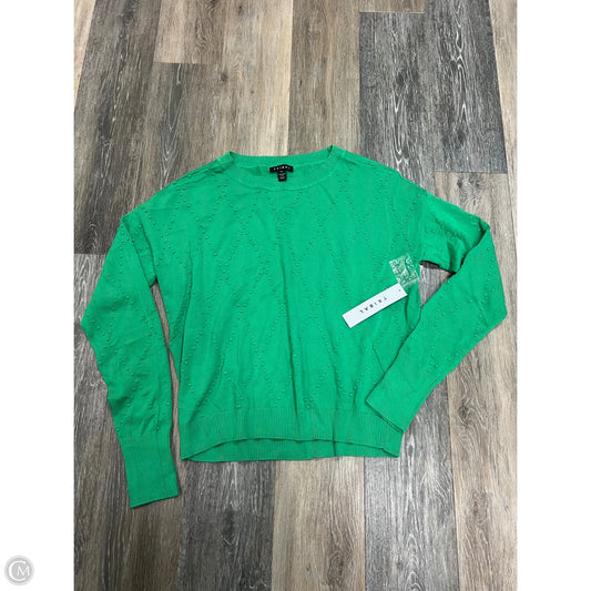Sweater By Tribal In Green, Size: L