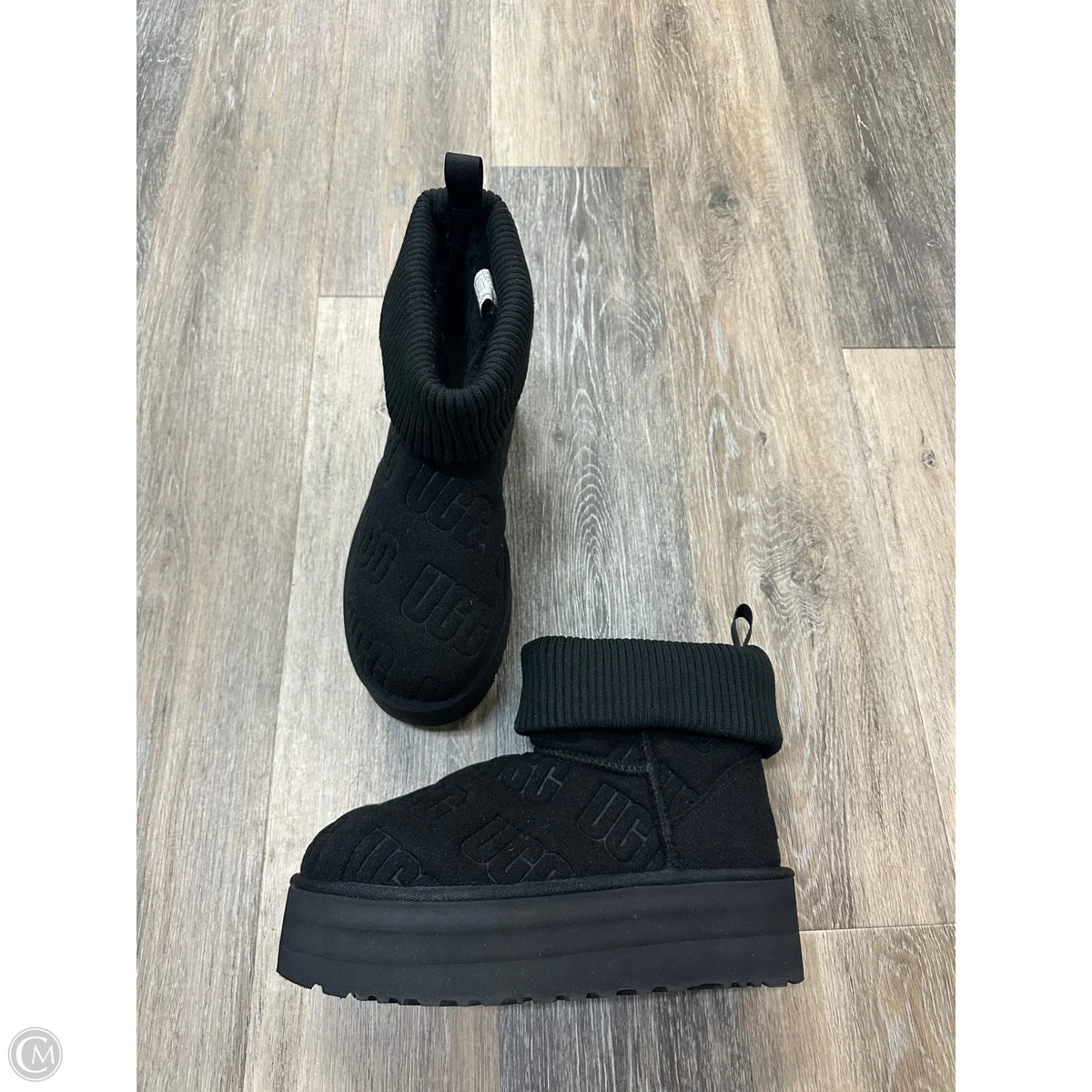 Boots Designer By Ugg In Black, Size: 10