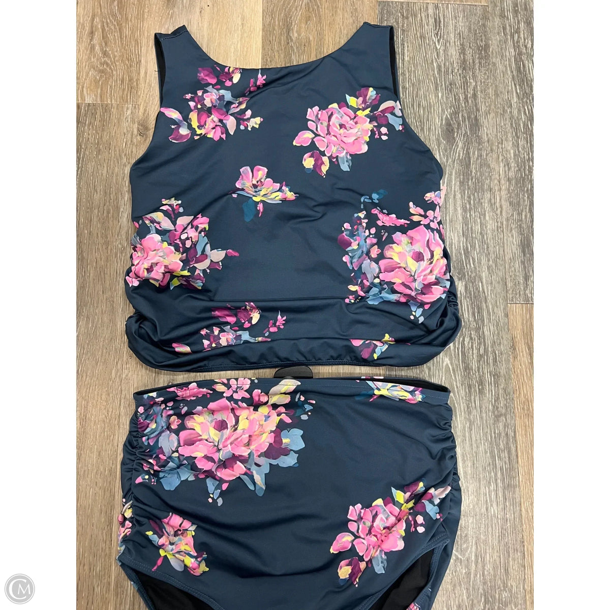 Swimsuit 2pc By Albion In Blue, Size: L